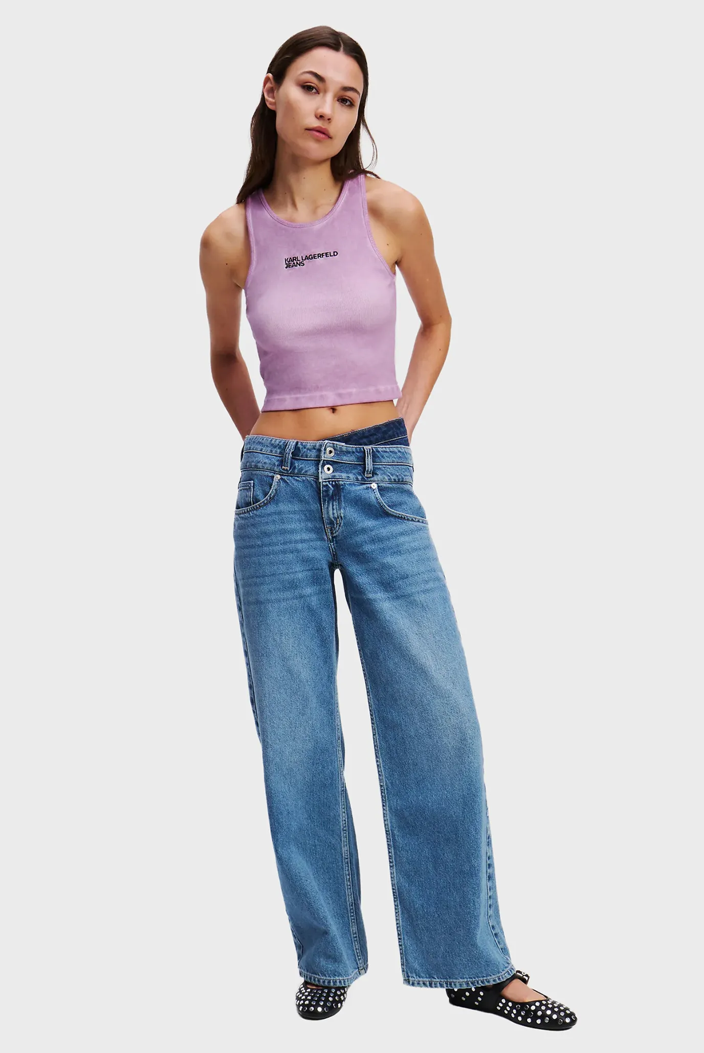 Женские голубые джинсы mr relaxed wb 1