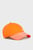 Детская оранжевая кепка LOGO FUSED