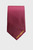 Мужской бордовый галстук