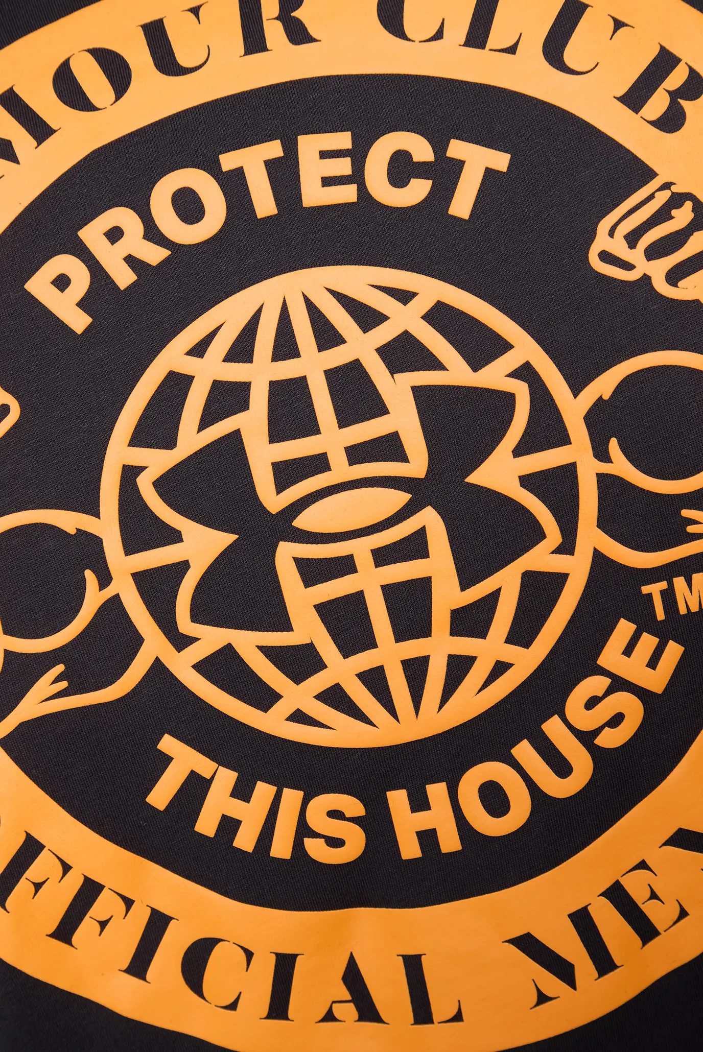 Чоловіча чорна футболка UA ARMOUR CLUB SS 3