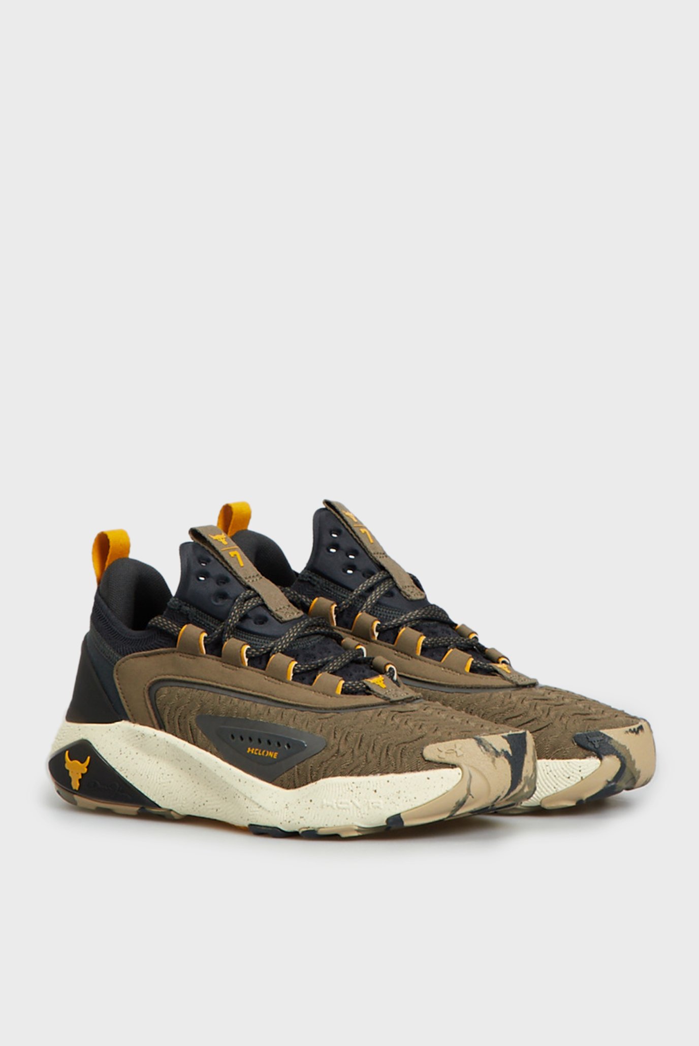 Оливкові кросівки UA Project Rock 7 Q4 Under Armour 3027668