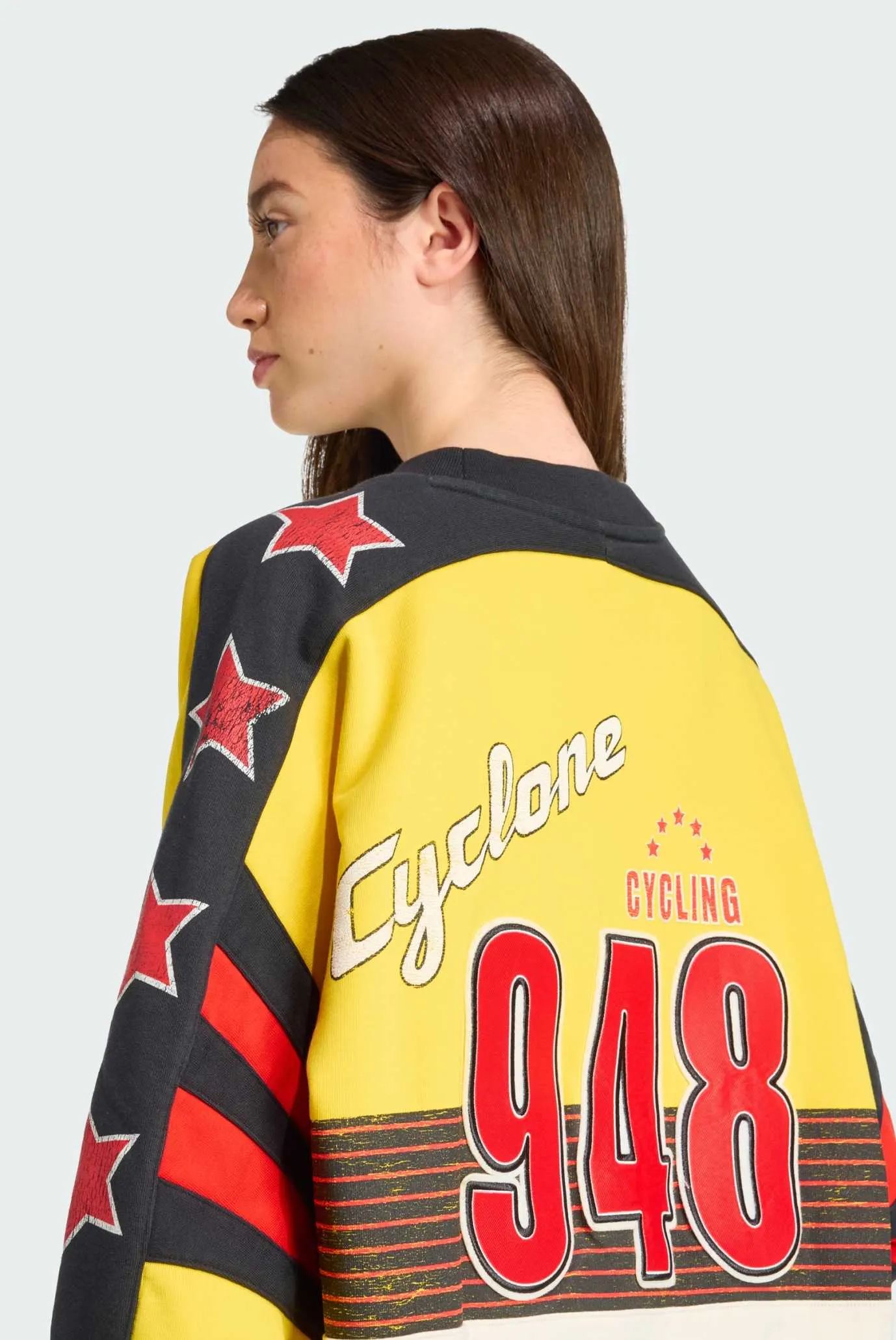 Жіночий жовтий світшот Archive Cycling 5