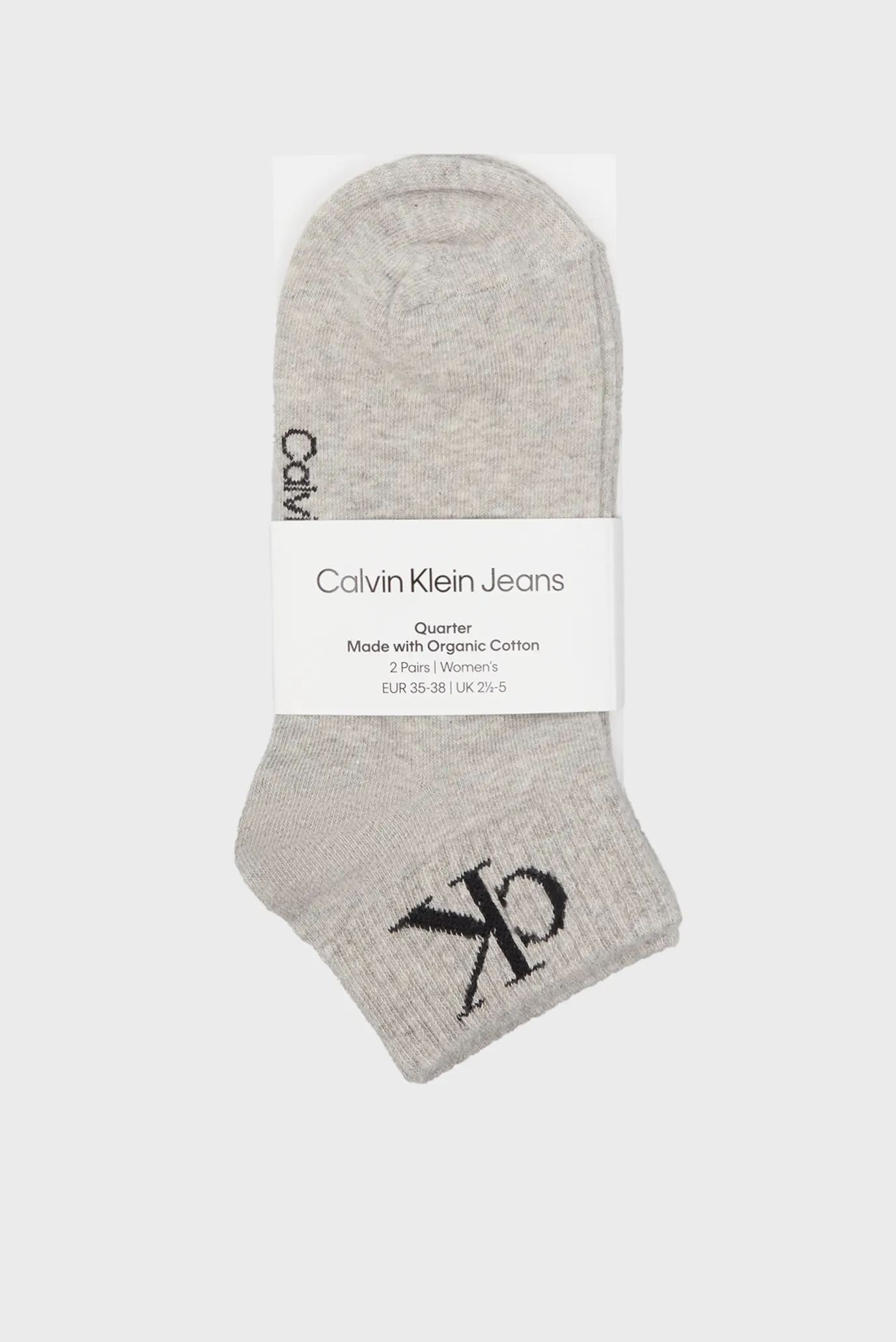 Женские серые носки (2 пары) MONOGRAM 3