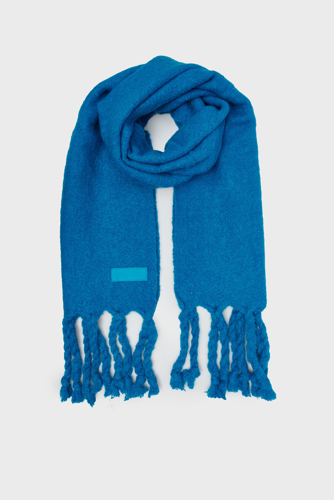 Жіночий блакитний шарф TOMMY TWIST 1