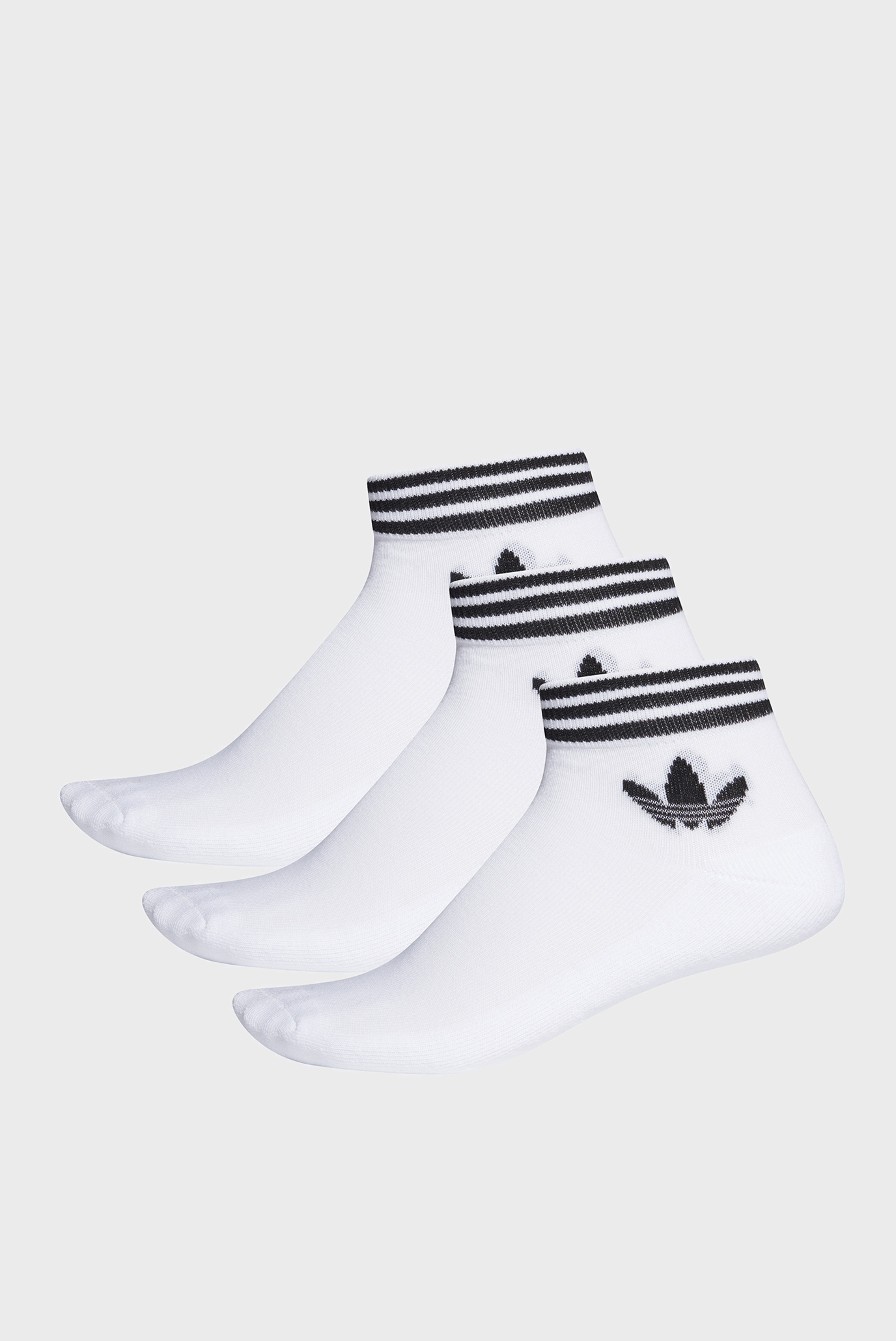 Белые носки (3 пары) Trefoil 1