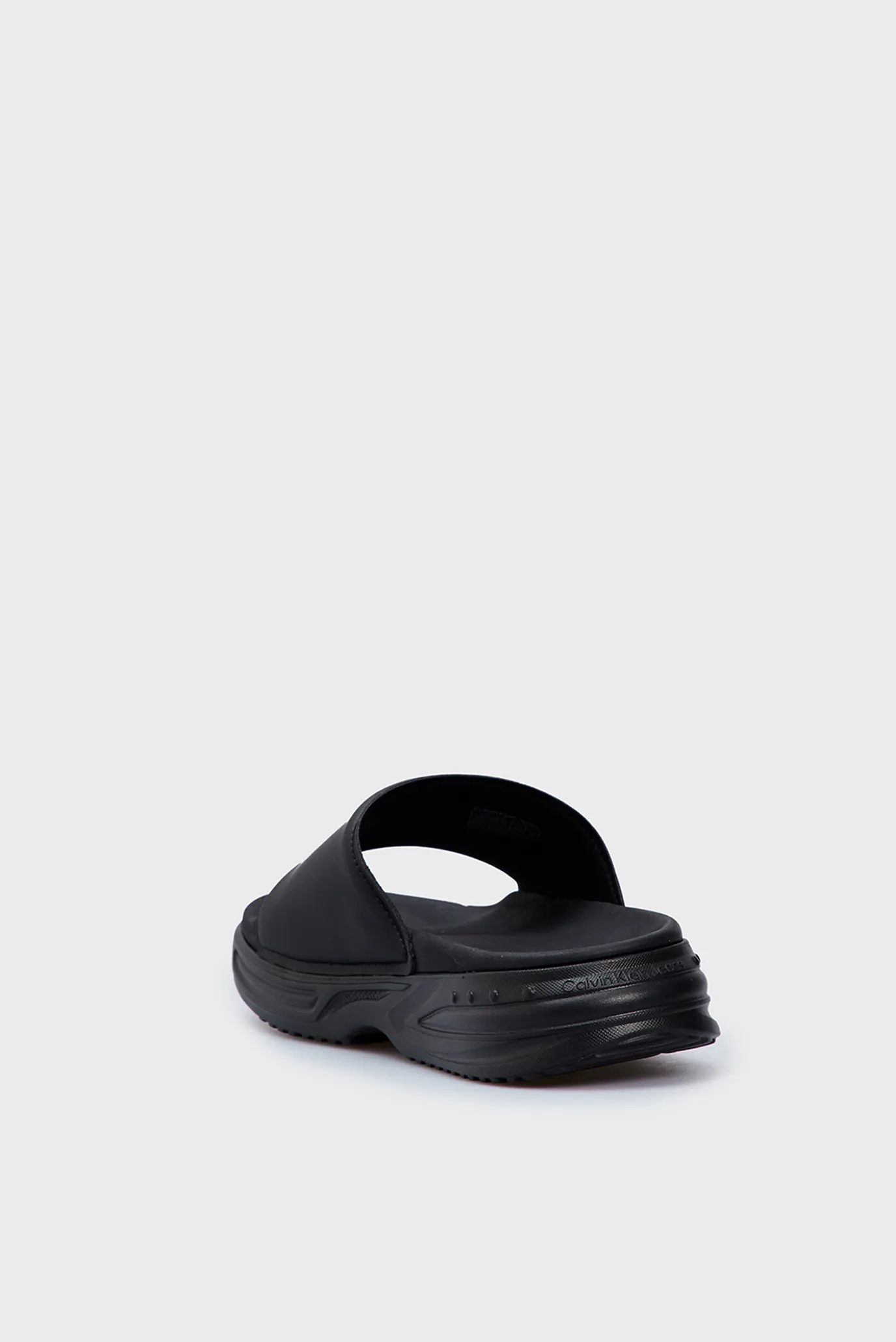 Мужские черные слайдеры CHUNKY COMF SLIDE MINIMAL RAW 5