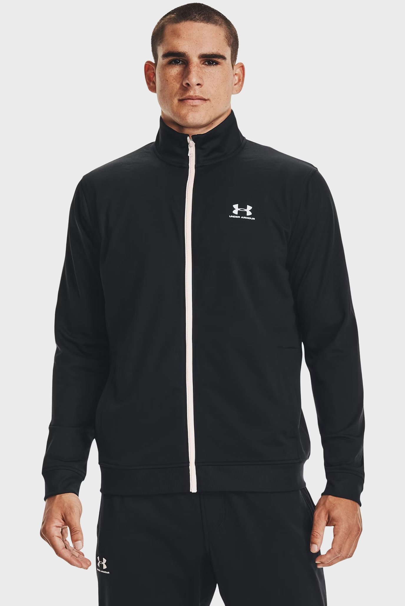 Мужская черная спортивная кофта SPORTSTYLE TRICOT Черный XS Under Armour 1329293-002 Мужская черная спортивная кофта SPORTSTYLE TRICOT Черный XS Under Armour 1329293-002