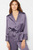 Женская фиолетовая рубашка длинный рукав ELY