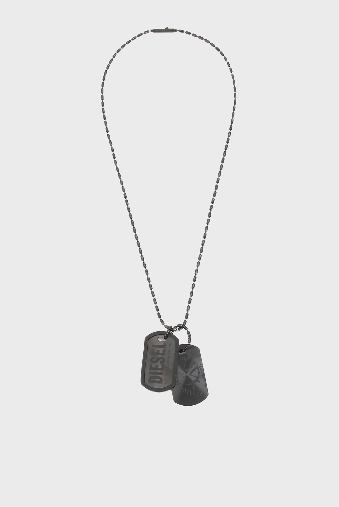 Мужская черная подвеска DOUBLE DOGTAGS 1