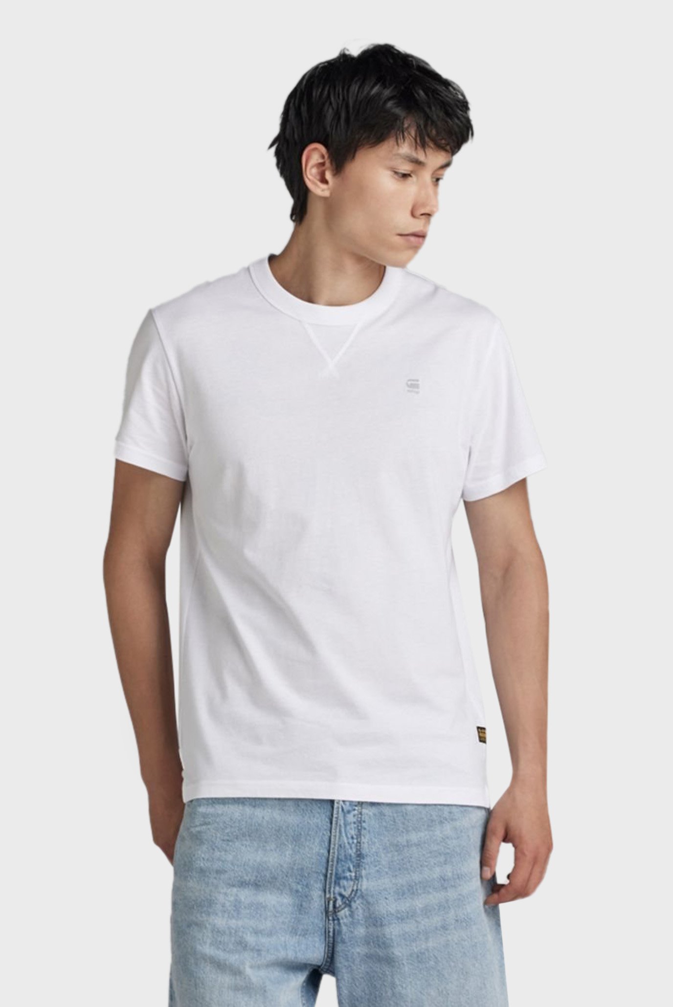 Мужская белая футболка Nifous r t 1
