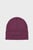 Жіноча фіолетова шапка MONOLOGO EMBRO BEANIE