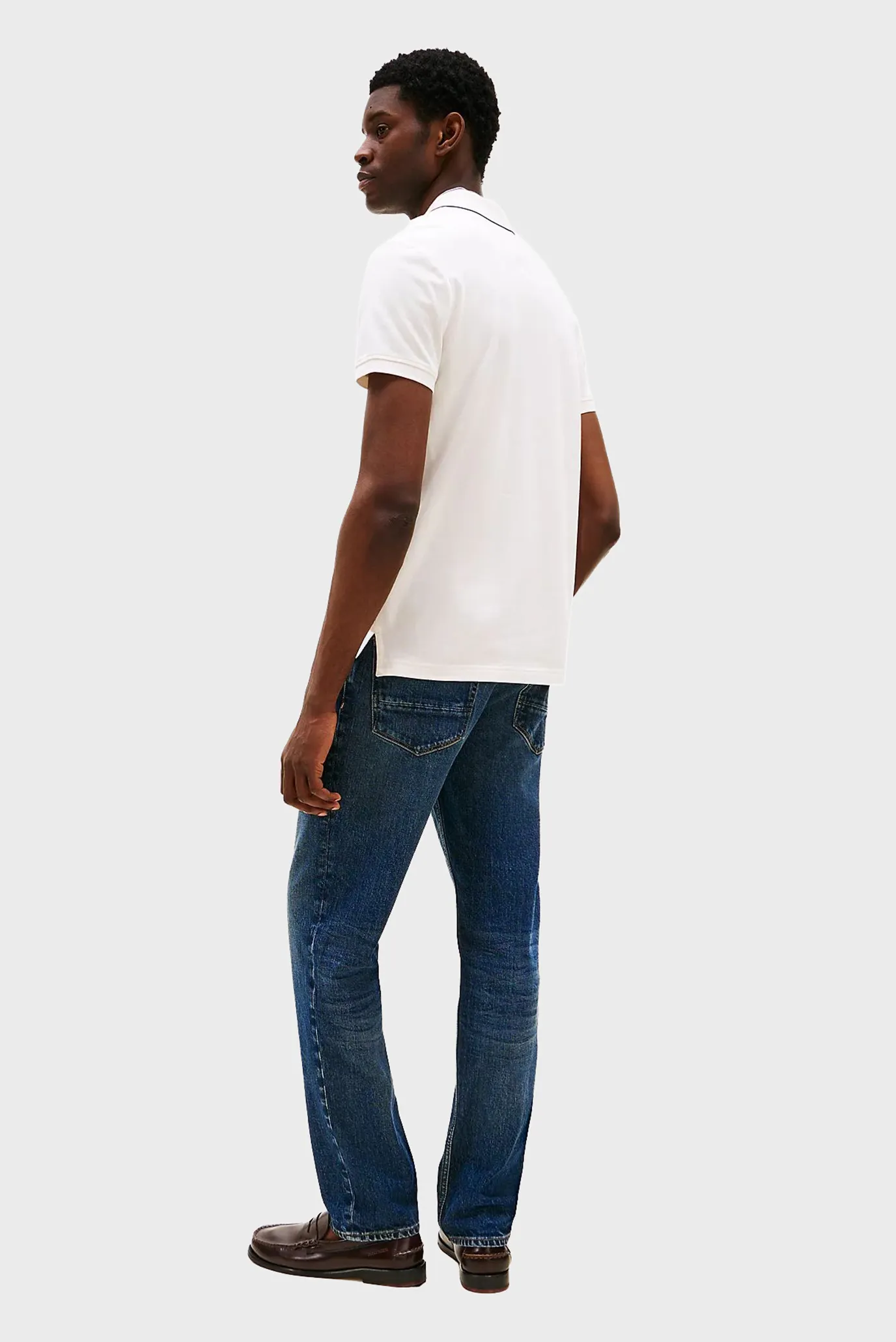 Чоловіче біле поло ICON REG 3