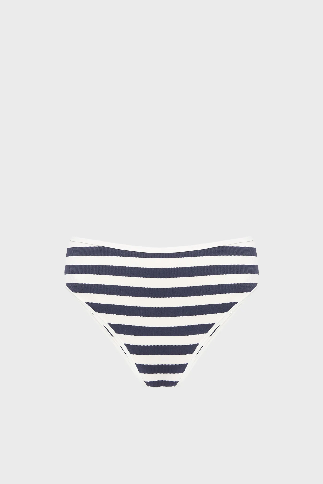 Женские трусики от купальника в полоску HIGH WAIST BIKINI 5