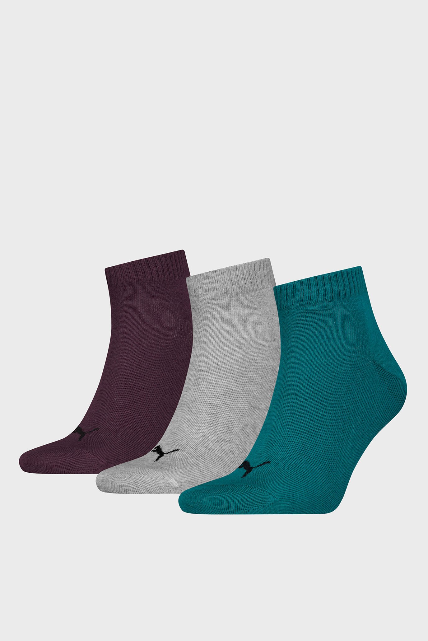 Носки (3 пары) Quarter Socks Unisex 1