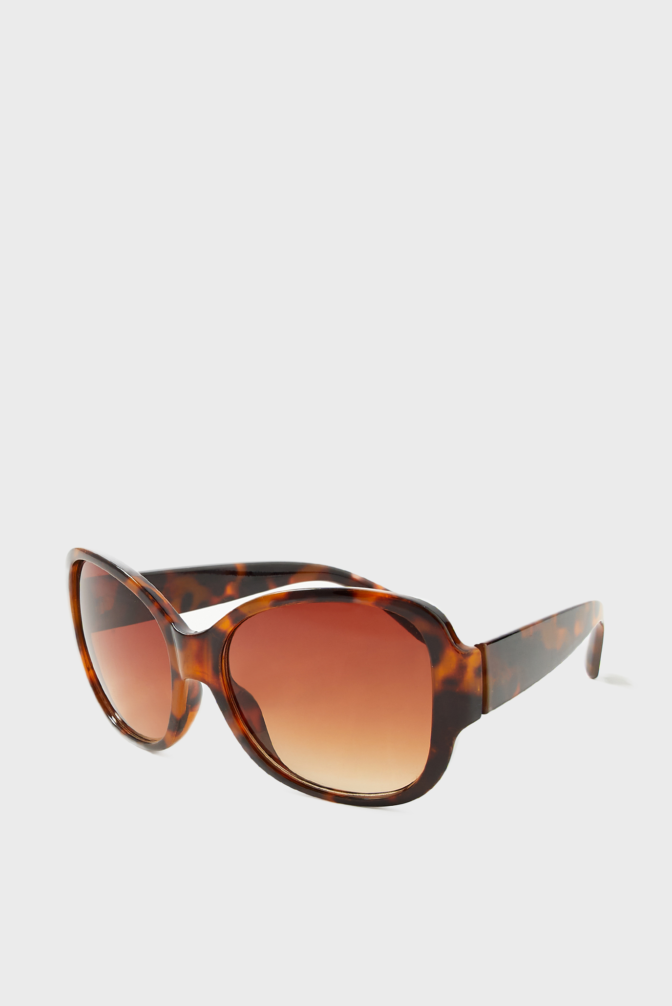 Женские коричневые солнцезащитные очки SAVANNAH GLAM SQUARE 1