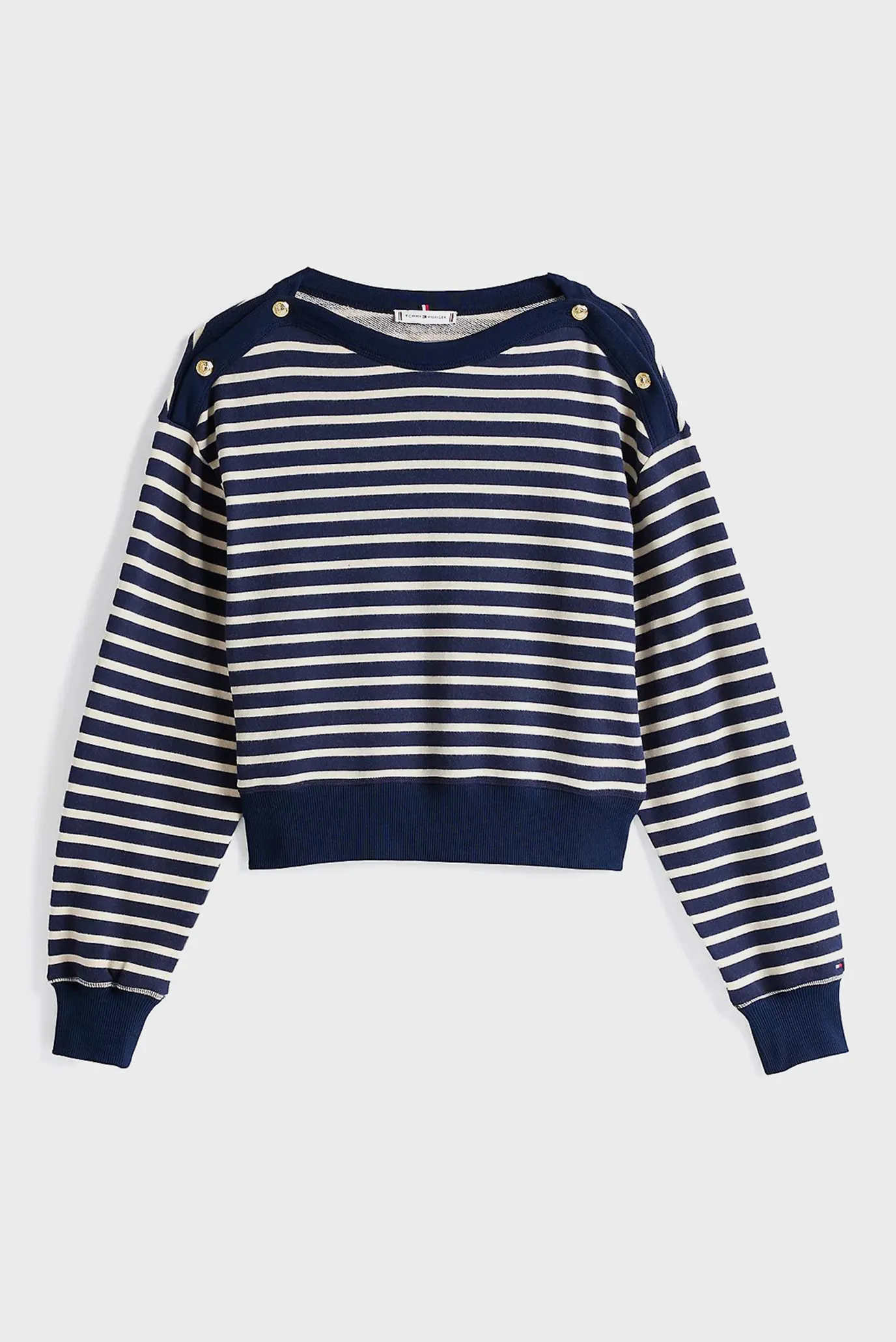 Жіночий світшот у смужку GOLD BTN BOAT-NK 5