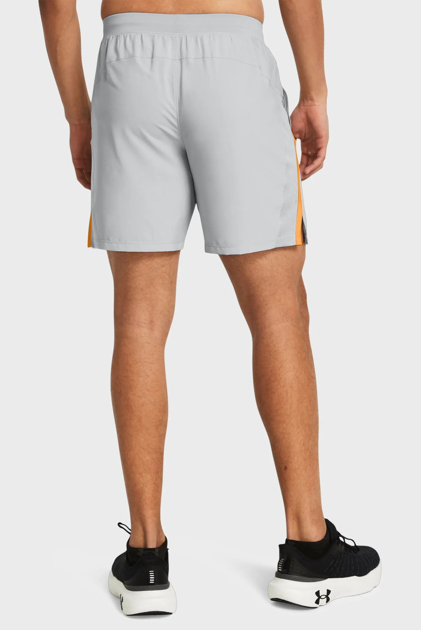 Чоловічі сірі шорти UA LAUNCH 7'' SHORTS 3