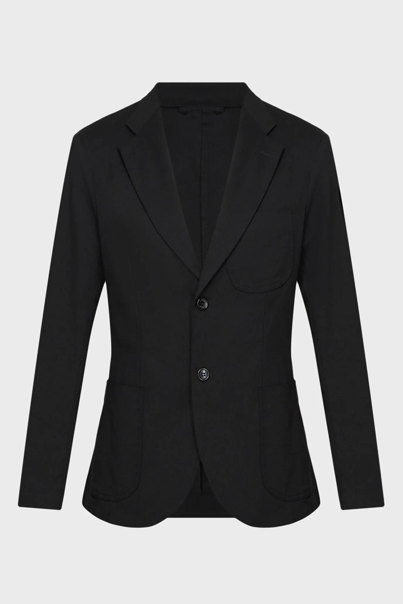 Чоловічий чорний блейзер 4