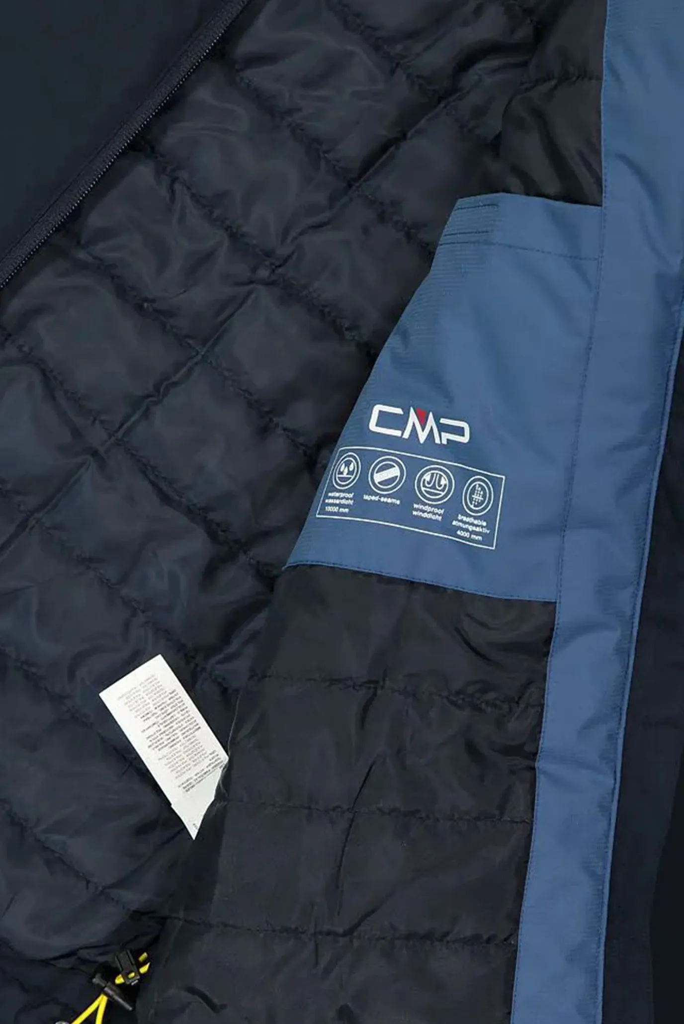 Детская темно-синяя куртка FIX HOOD FEEL WARM 6