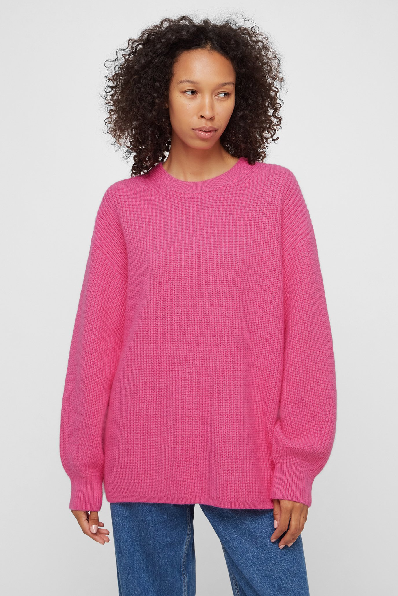 Жіночий малиновий светр 1