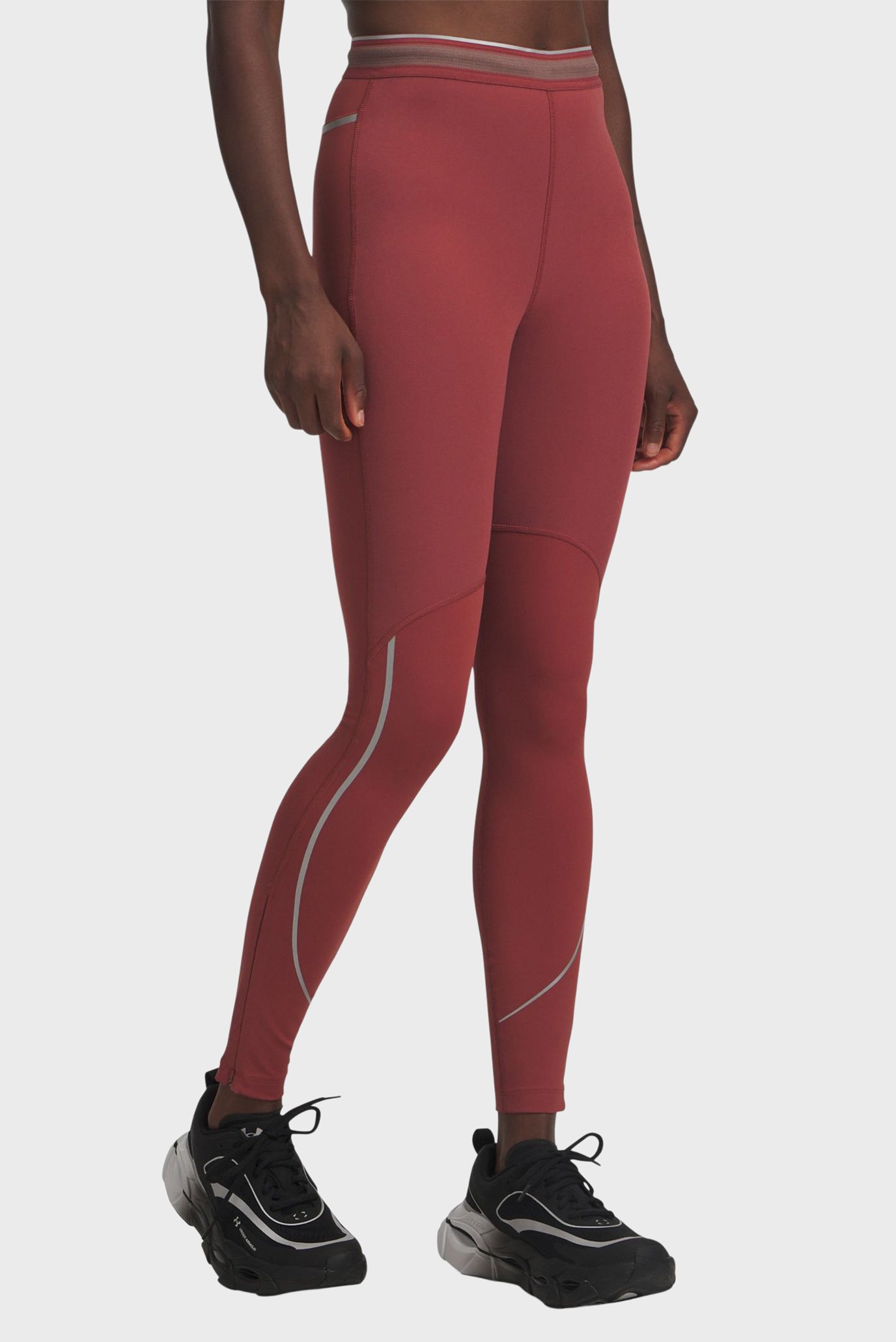 Женские терракотовые тайтсы UA Halo Run CW Tights Красный L Under Armour 6005063-688 Женские терракотовые тайтсы UA Halo Run CW Tights Красный L Under Armour 6005063-688