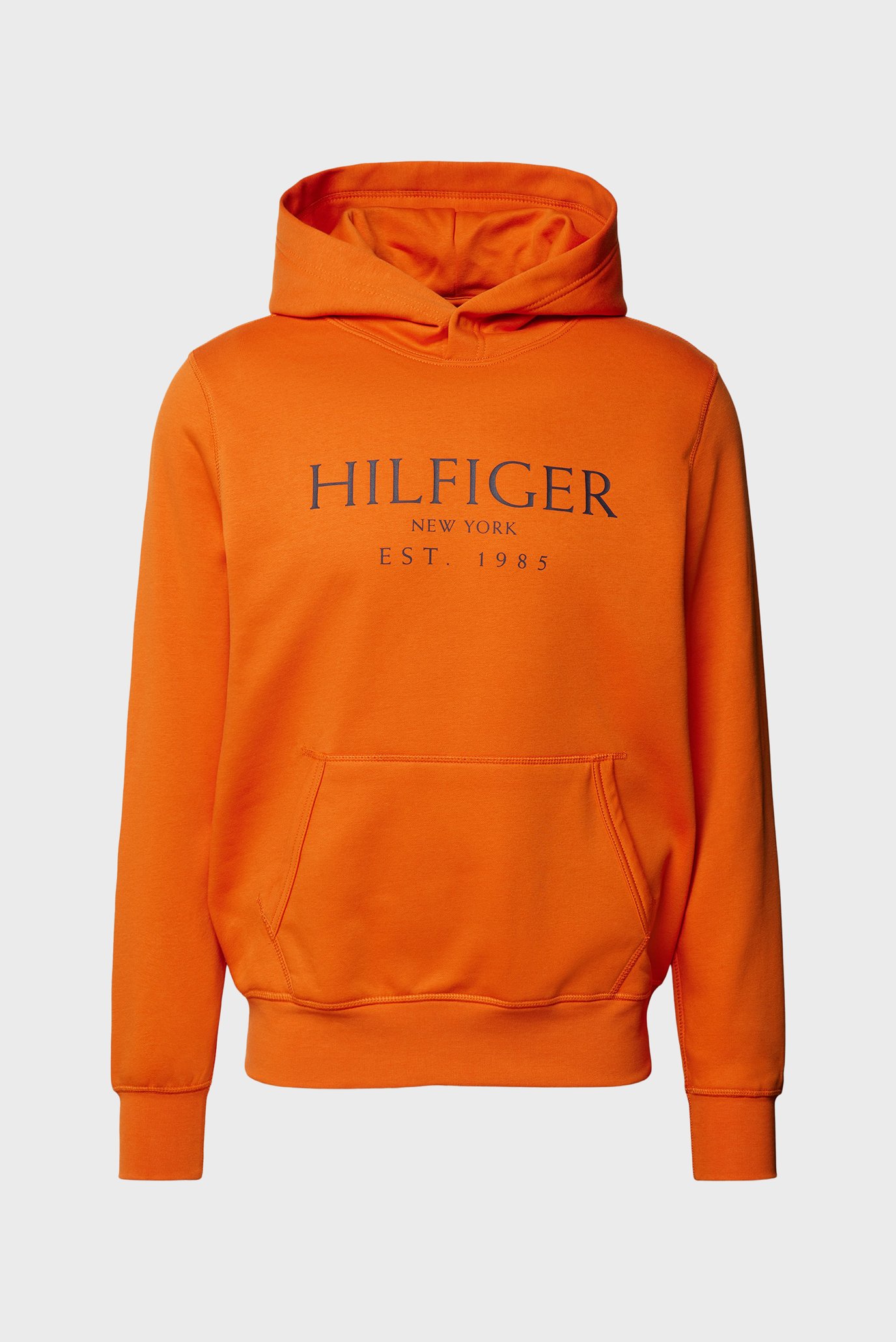 Чоловіче помаранчеве худі BIG HILFIGER HOODY 1