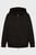 Жіноче чорне худі VISCOSE BONDED CK EMB ZIP HOODIE