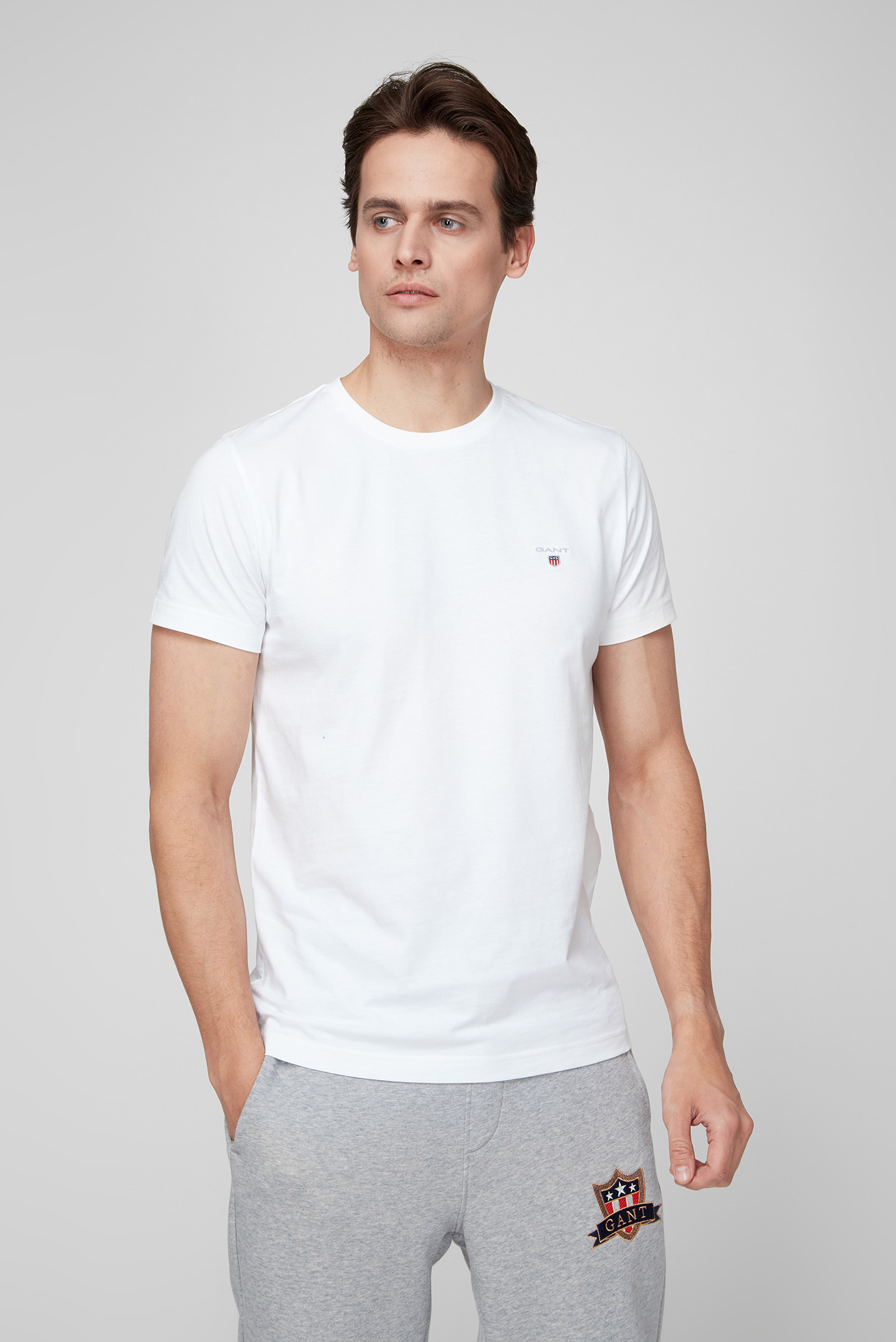 Мужская белая футболка ORIGINAL 1