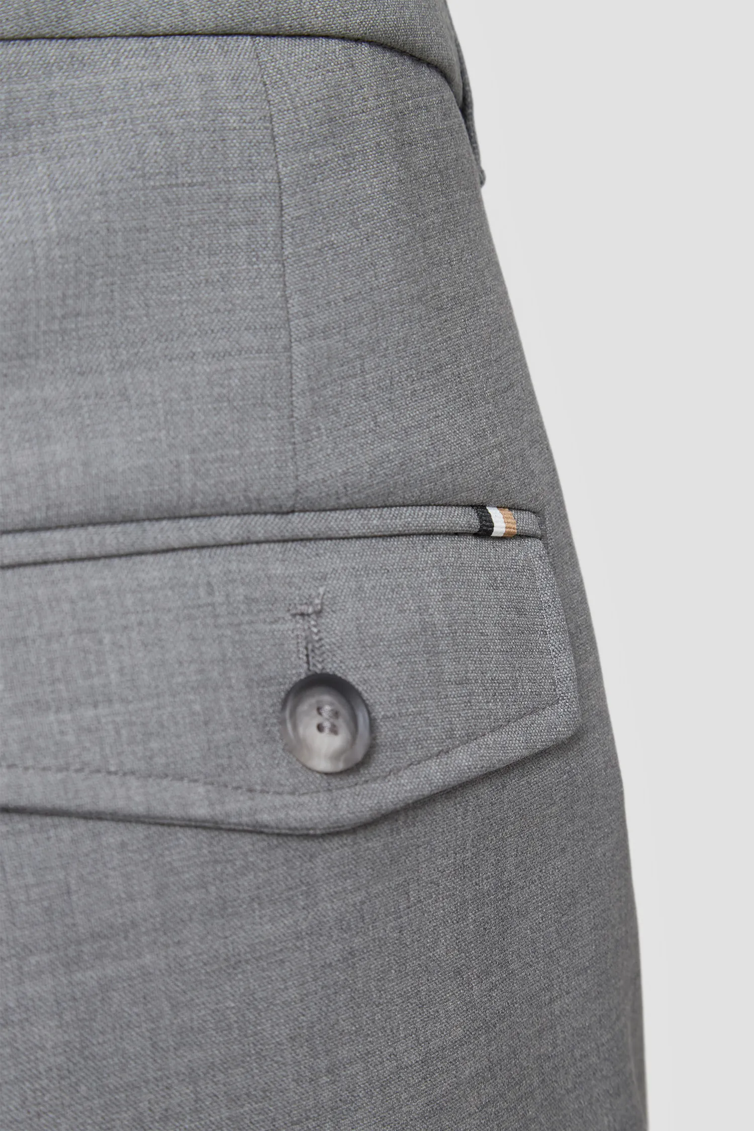 Чоловічі сірі брюки 4