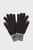 Чорні рукавички Knitted Gloves