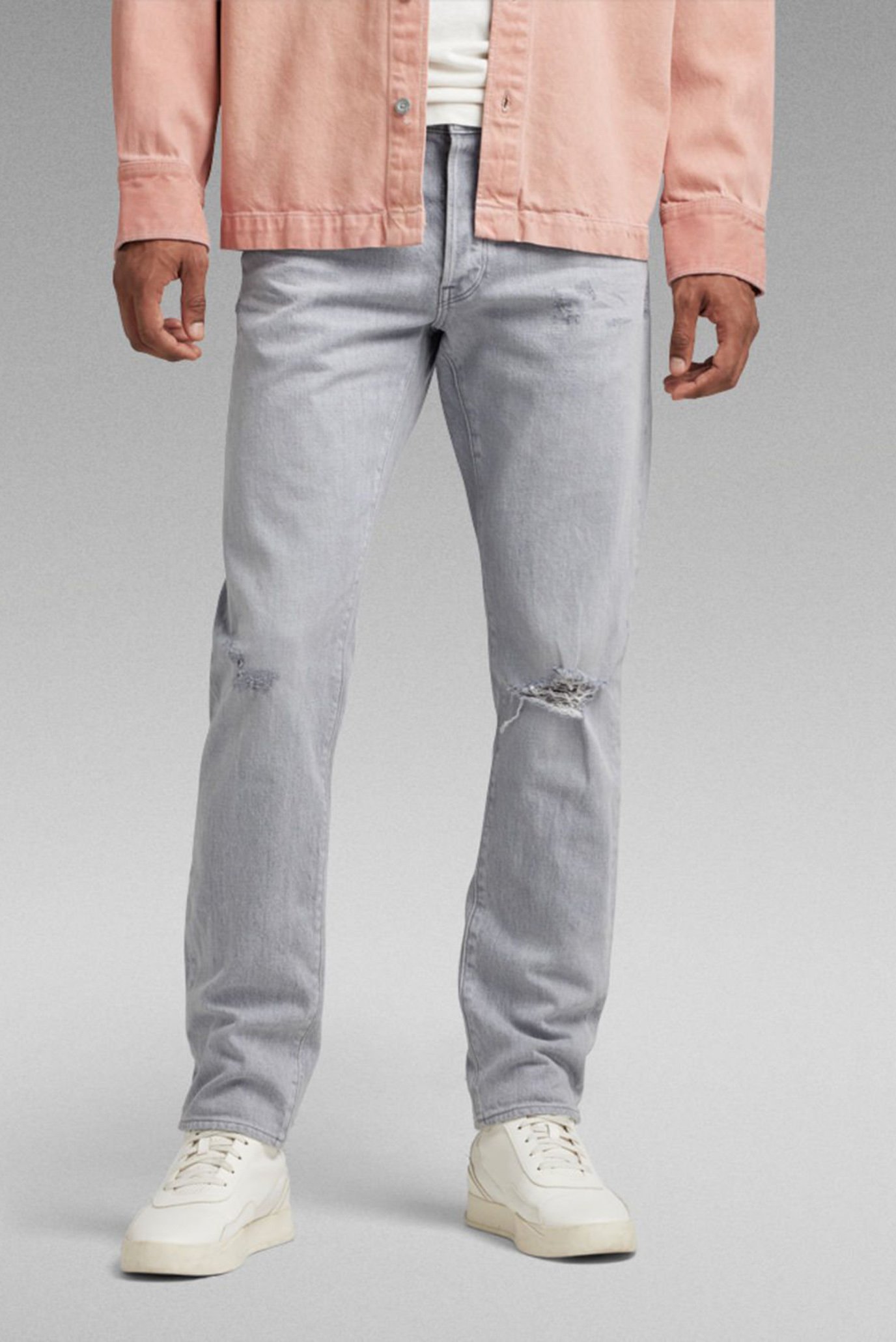 Чоловічі сірі джинси 3301 Slim 1