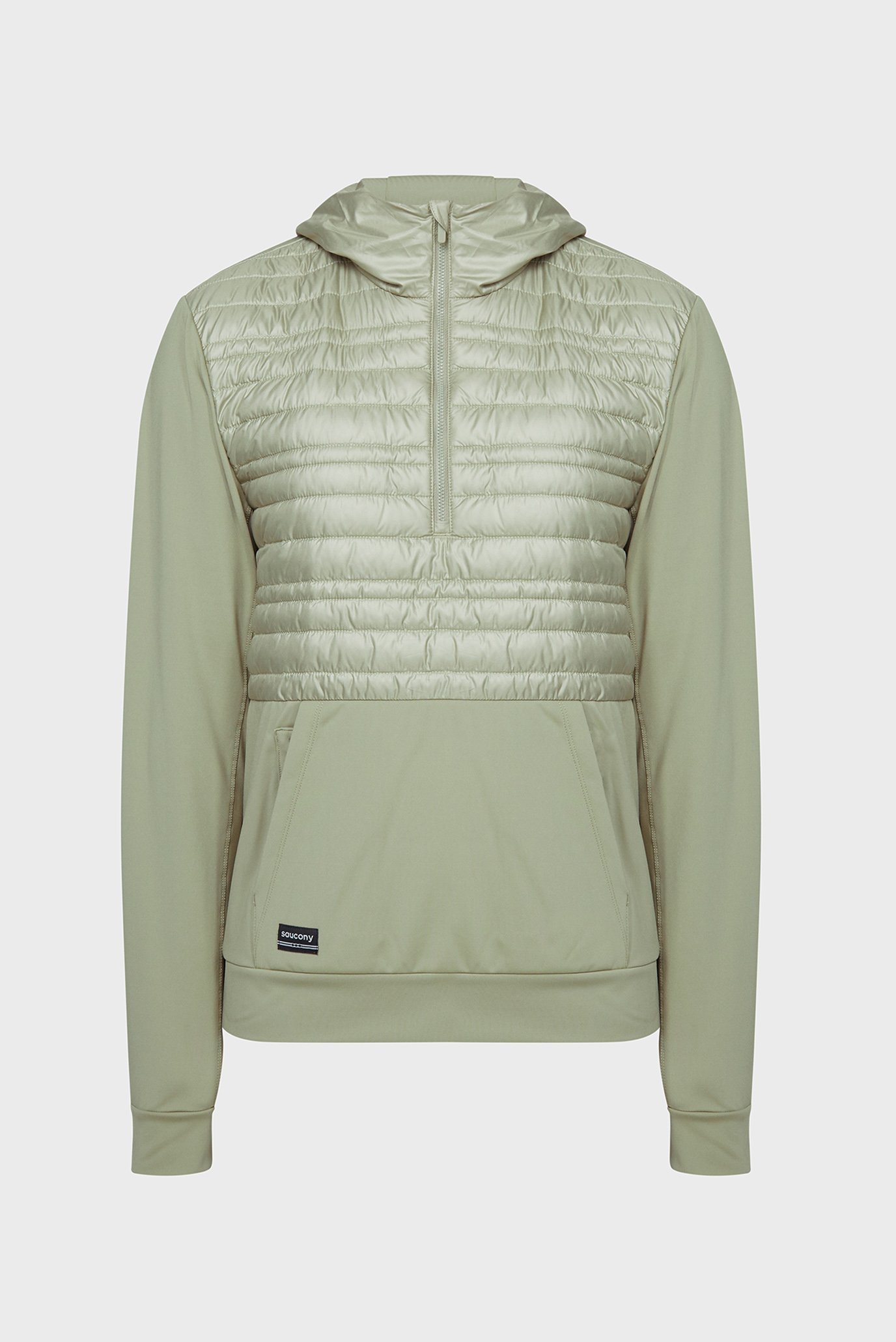 Чоловіче оливкове худі SOLSTICE OYSTERPUFF HOODY 1