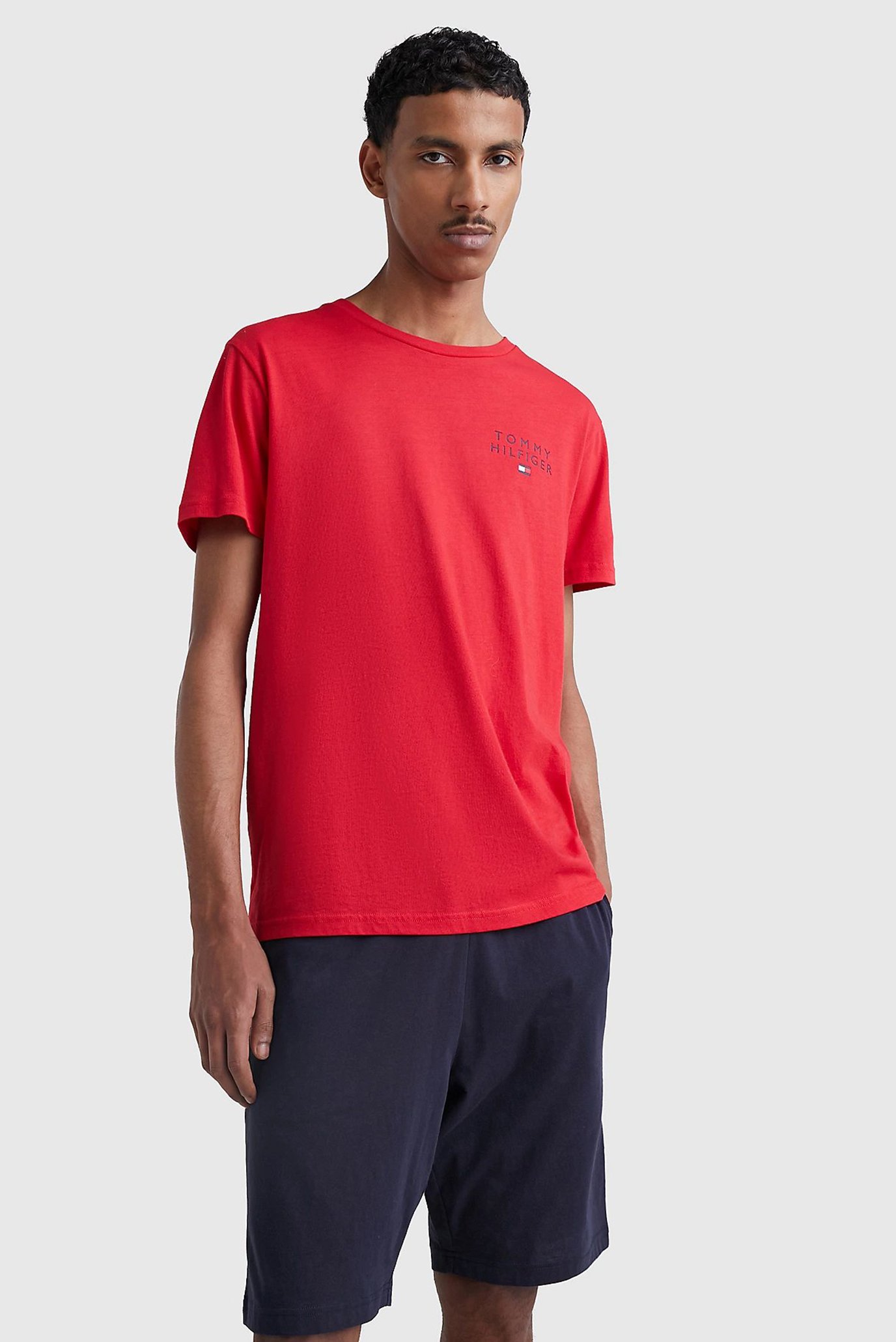 Чоловіча червона футболка CN SS TEE LOGO 1
