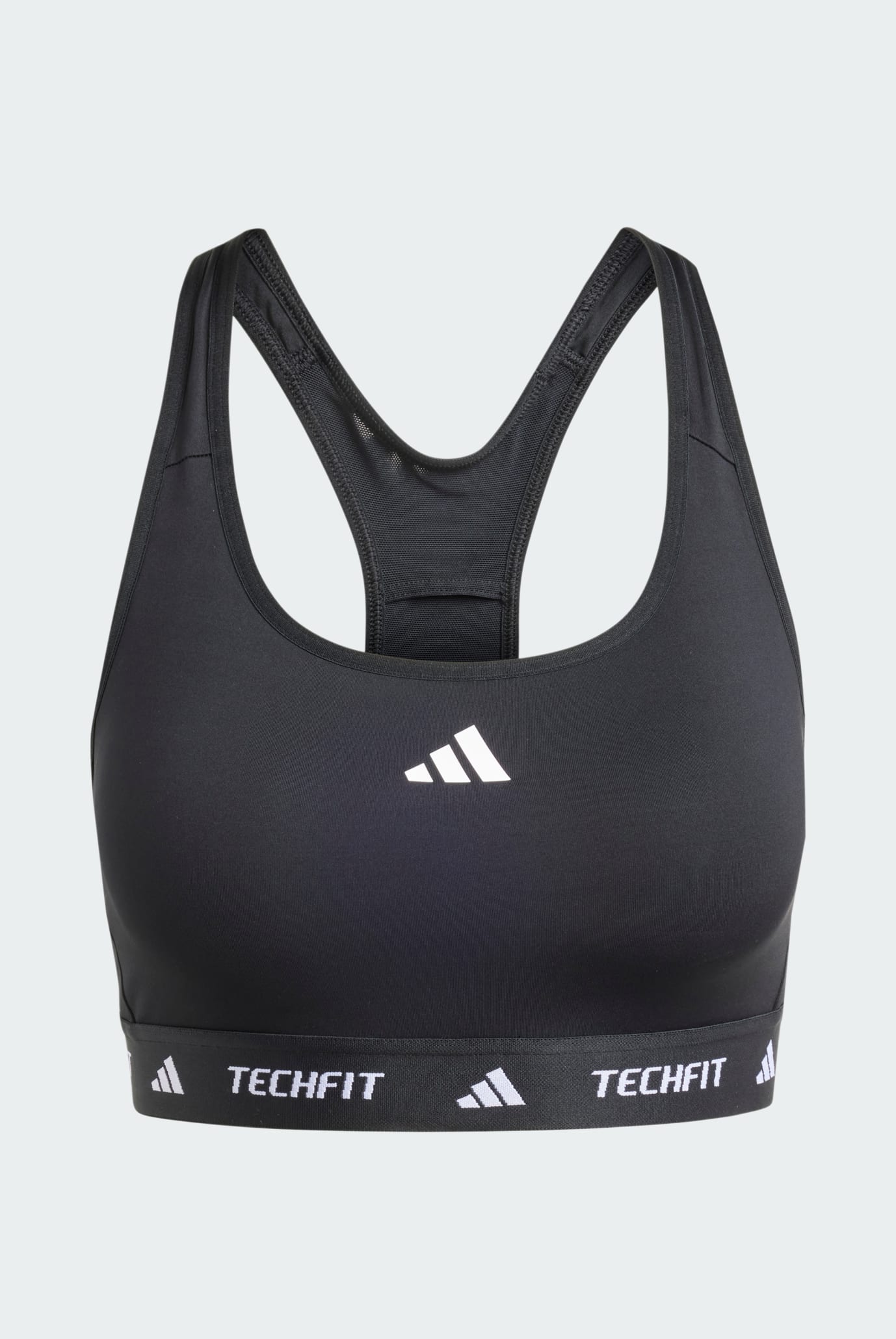 Женский черный топ Techfit Medium-Support 1