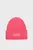 Женская розовая шапка LINEAR