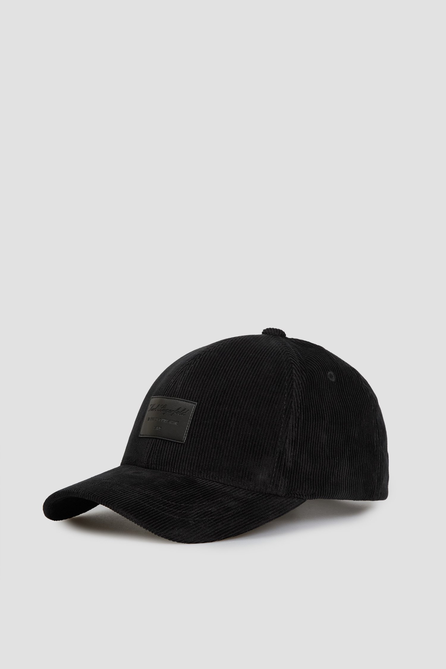 Мужская черная вельветовая кепка Черный ONESIZE Karl Lagerfeld 553125.805622;990 Мужская черная вельветовая кепка Черный ONESIZE Karl Lagerfeld 553125.805622;990