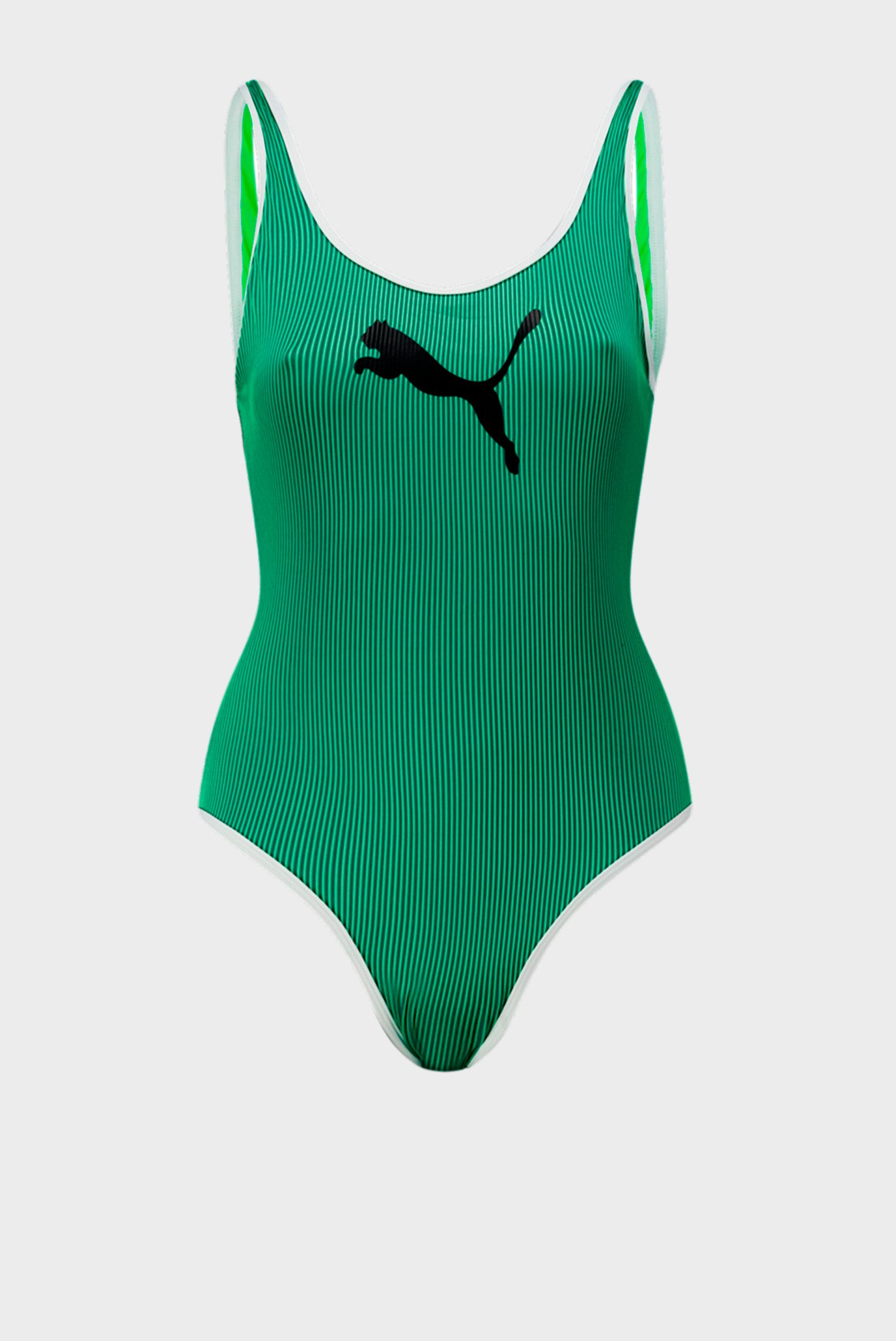 Женский зеленый купальник PUMA Women's Swimsuit 1