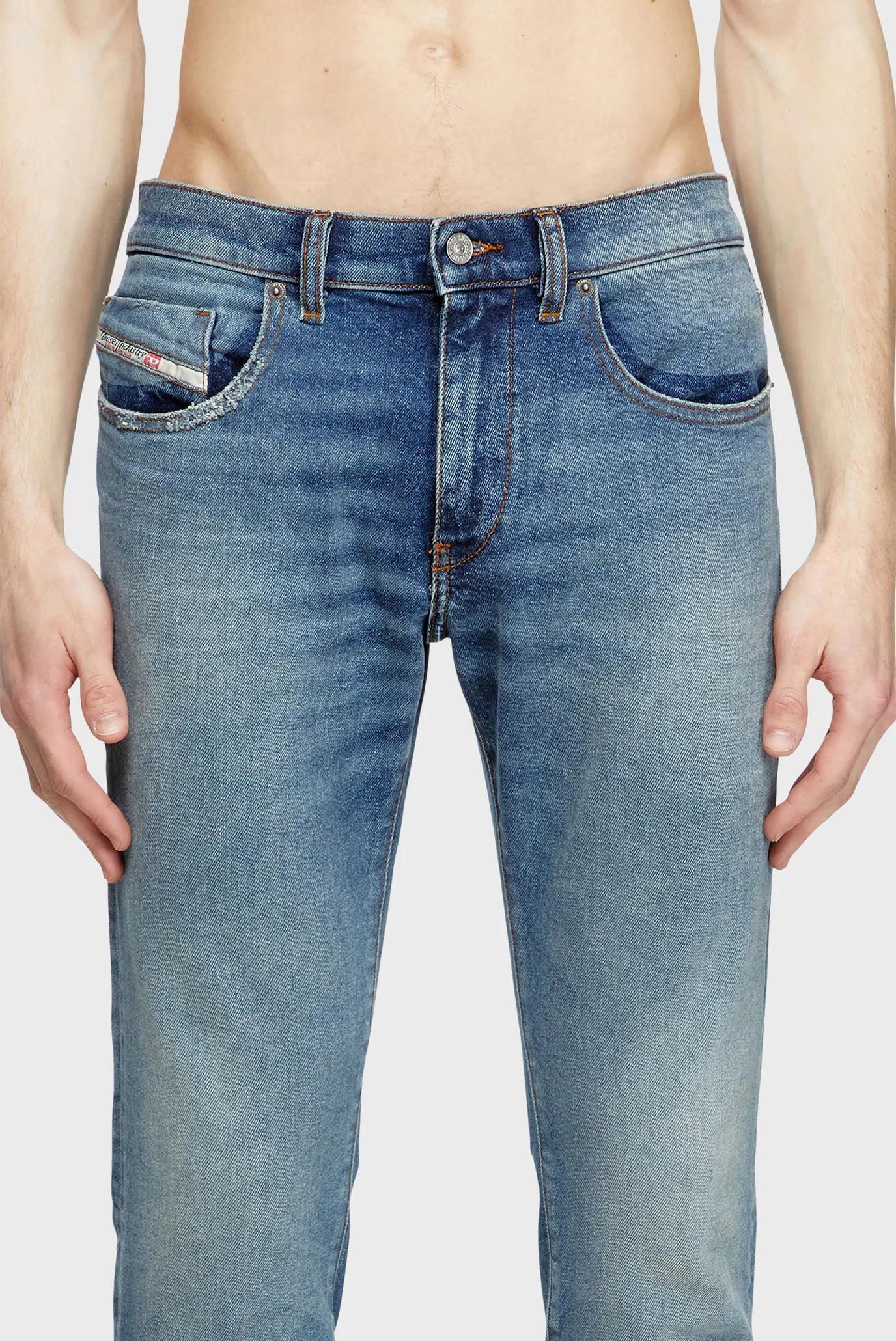 Мужские синие джинсы 2019 D-STRUKT 4