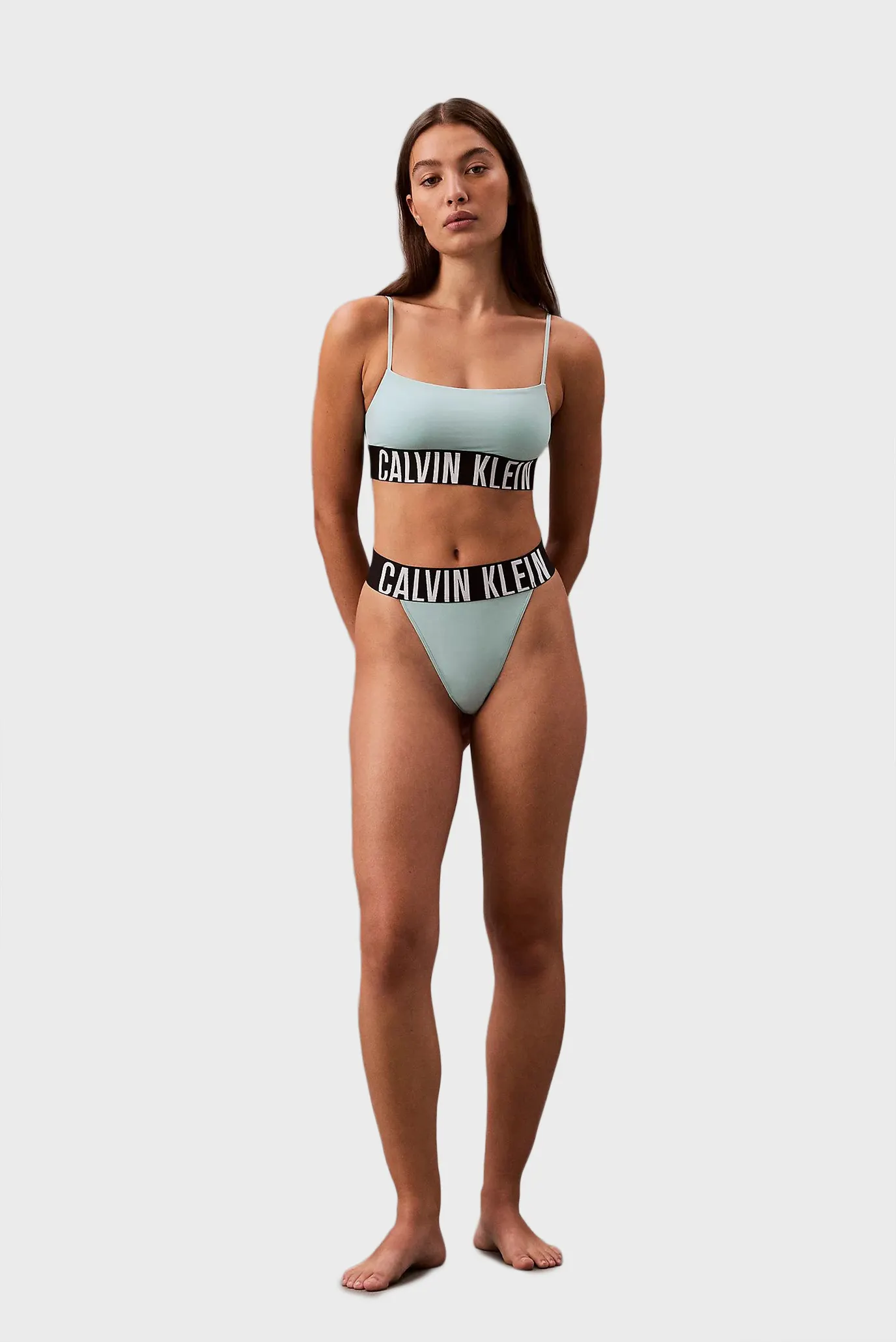 Жіночий блакитний топ UNLINED BRALETTE 3