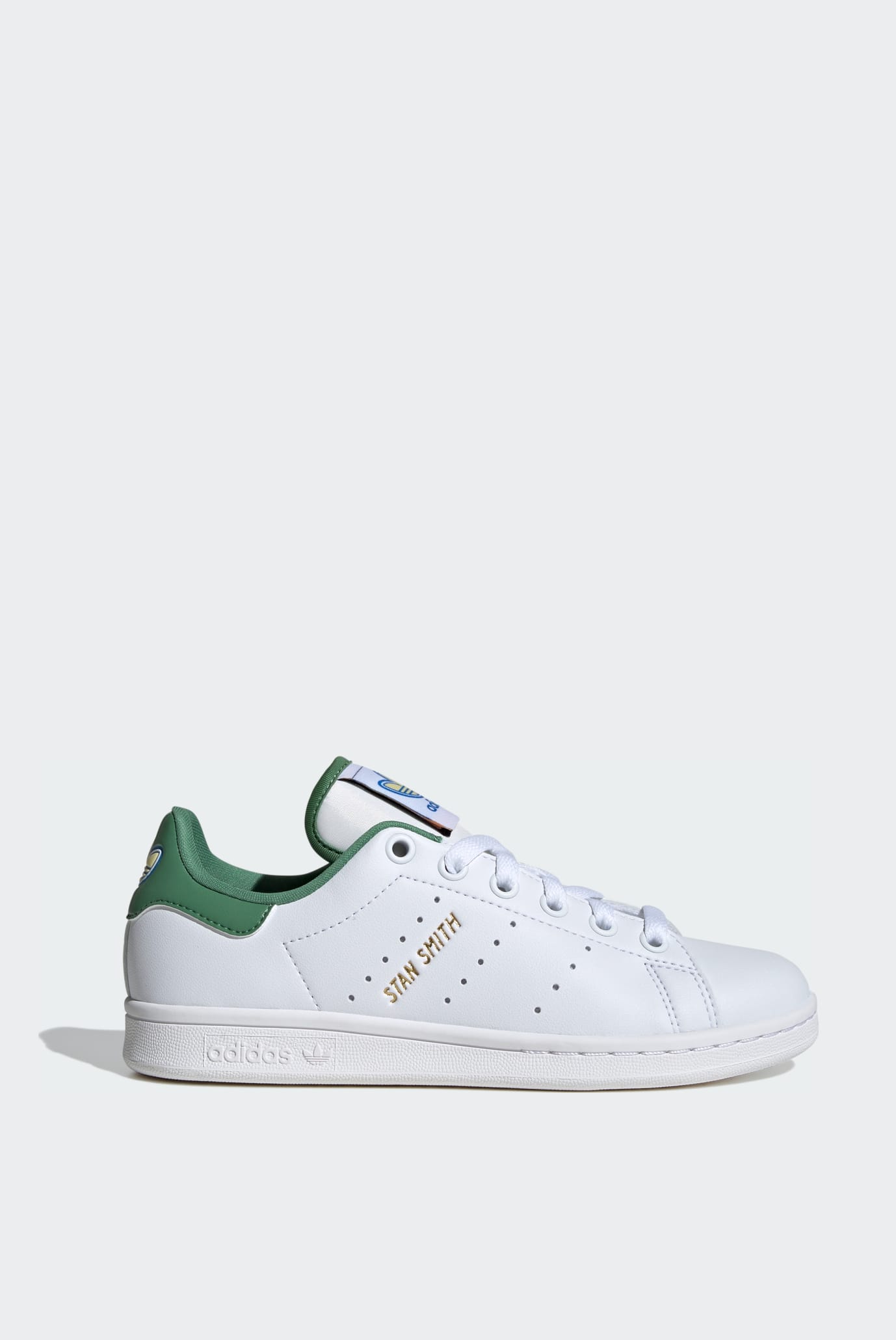 Детские белые кожаные сникерсы Stan Smith Kids 1