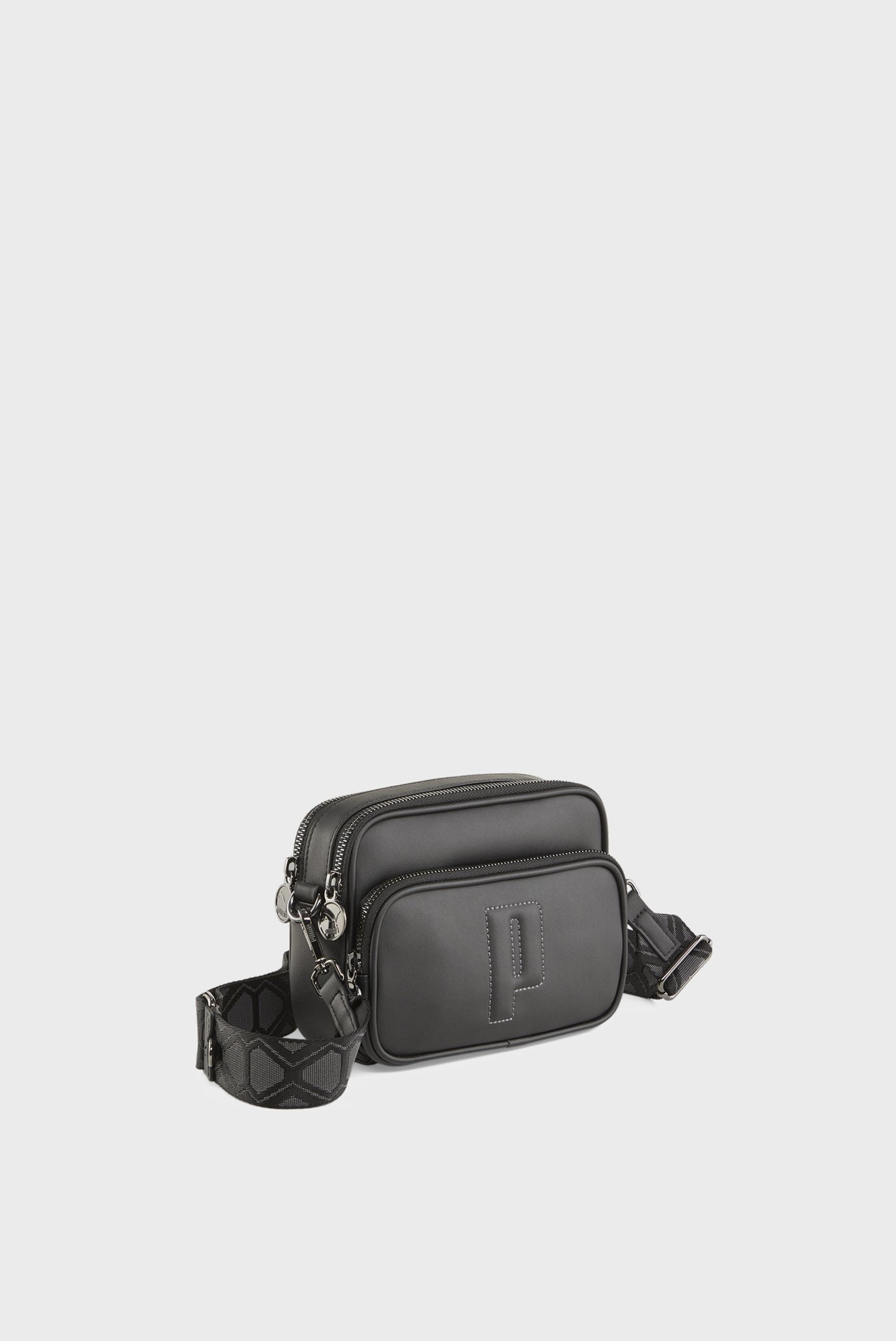 Женская черная сумка PUMA Sense M Crossbody Bag 1