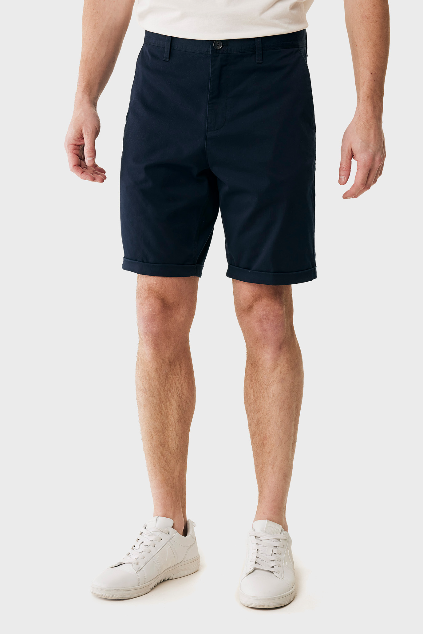 Мужские темно-синие шорты CRAIG Garment dye chino shorts Синий M Mexx MF007300651M Мужские темно-синие шорты CRAIG Garment dye chino shorts Синий M Mexx MF007300651M