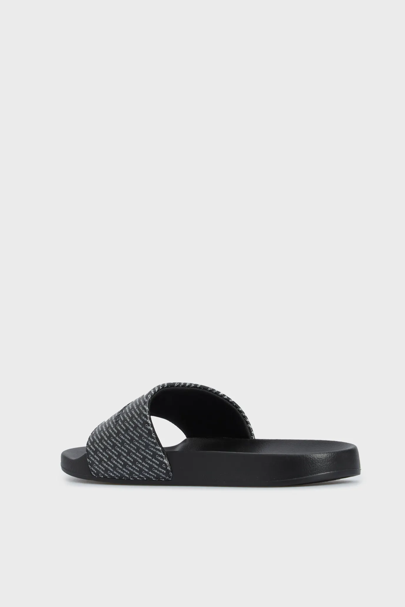 Чоловічі чорні слайдери з візерунком SLIDE AOP 5