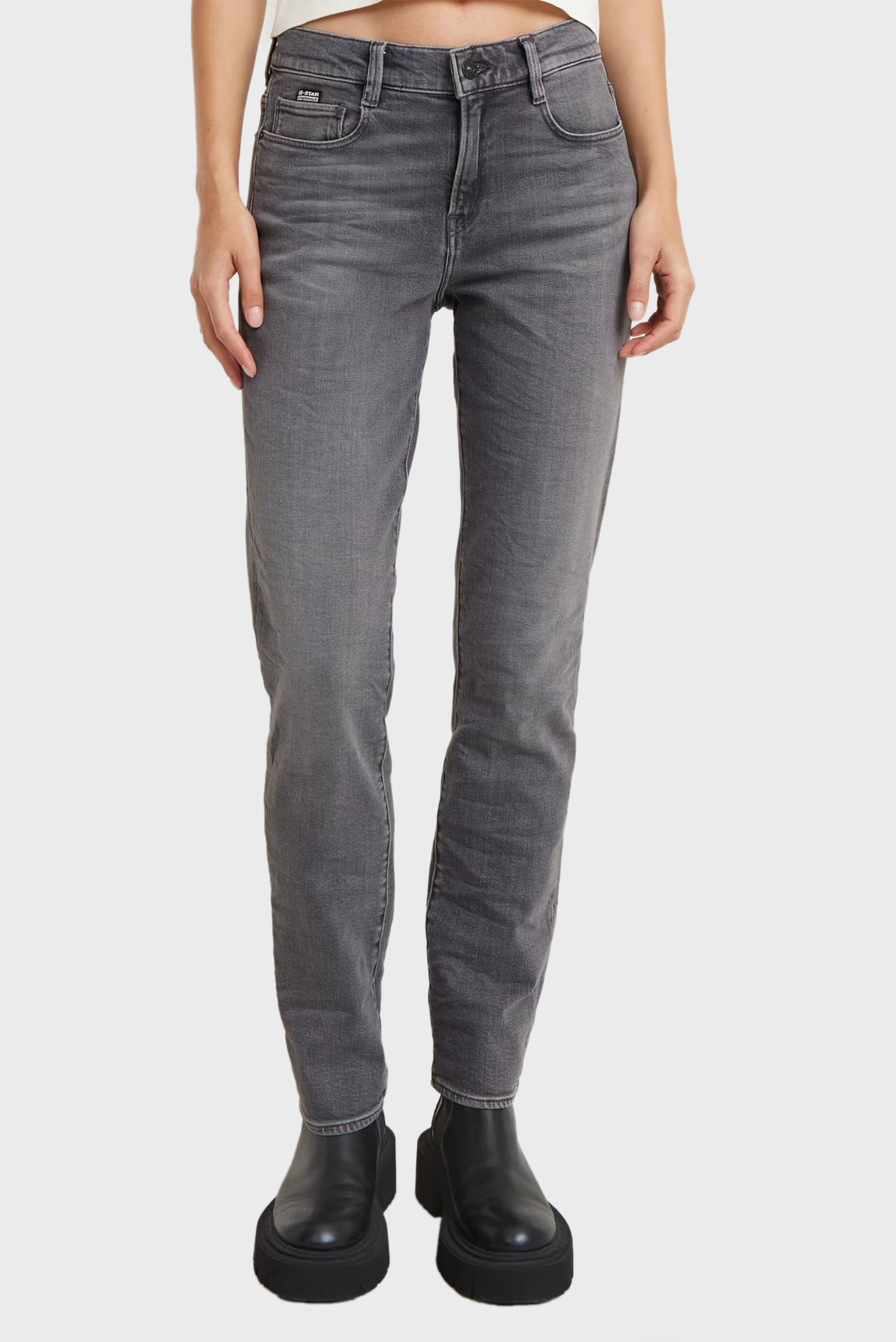 Женские серые джинсы Ace 2.0 Slim Straight Wmn Серый 26-32 G-Star RAW D23638,D554 Женские серые джинсы Ace 2.0 Slim Straight Wmn Серый 26-32 G-Star RAW D23638,D554