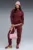 Женский бордовый спортивный костюм (свитшот, брюки) Sweat Suit Relaxed Women PUMA