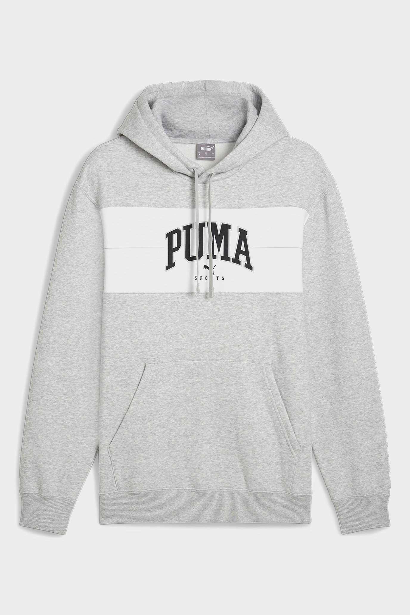 Мужское серое худи PUMA SQUAD Hoodie Men 1