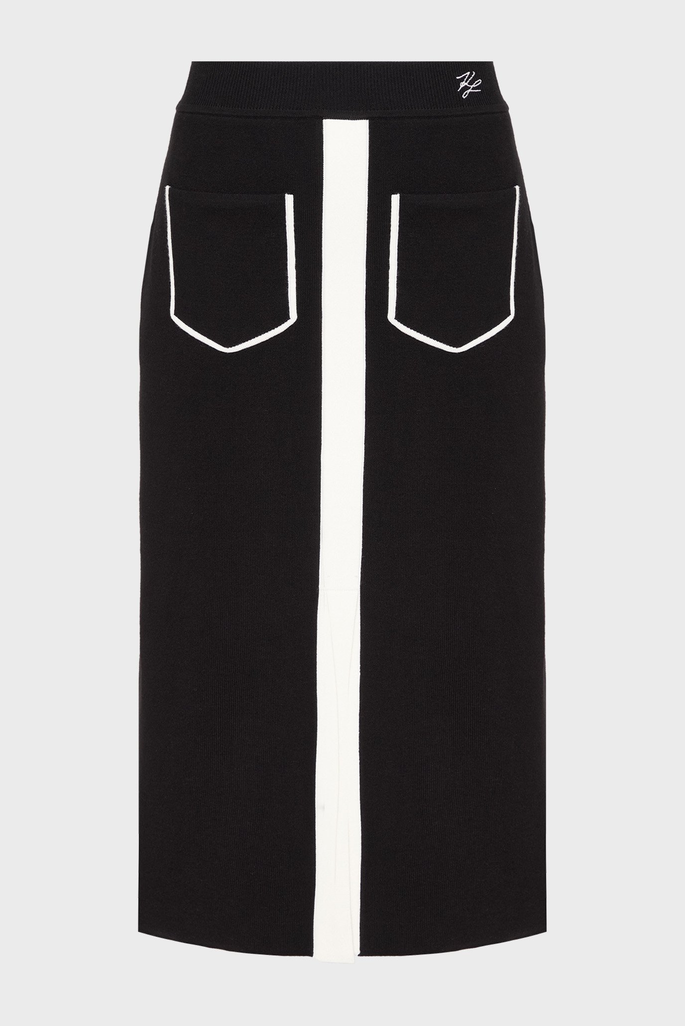 Женская черная юбка Черный XS Karl Lagerfeld A3W12023 Женская черная юбка Черный XS Karl Lagerfeld A3W12023