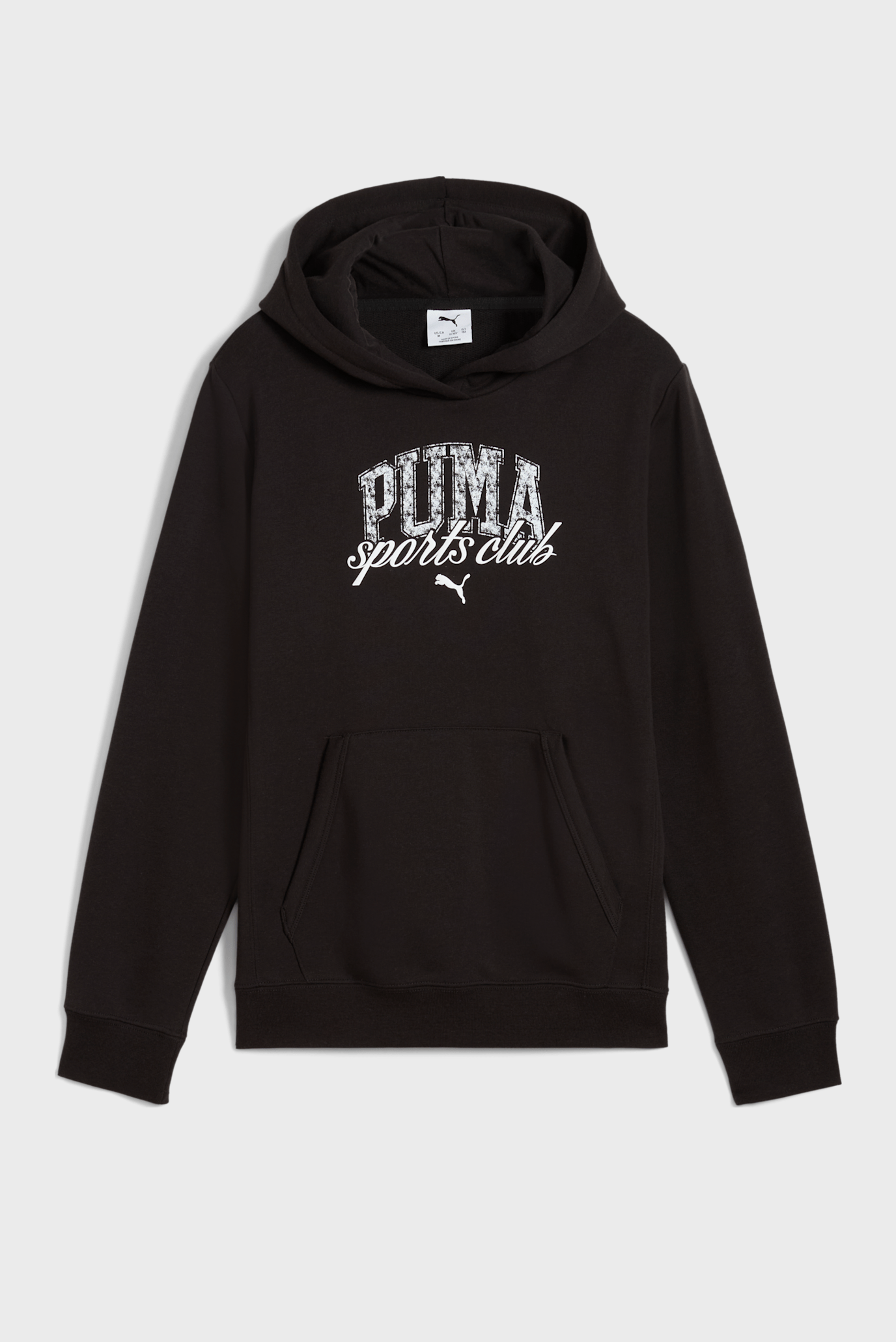 Детское черное худи PUMA Class Hoodie Youth 1