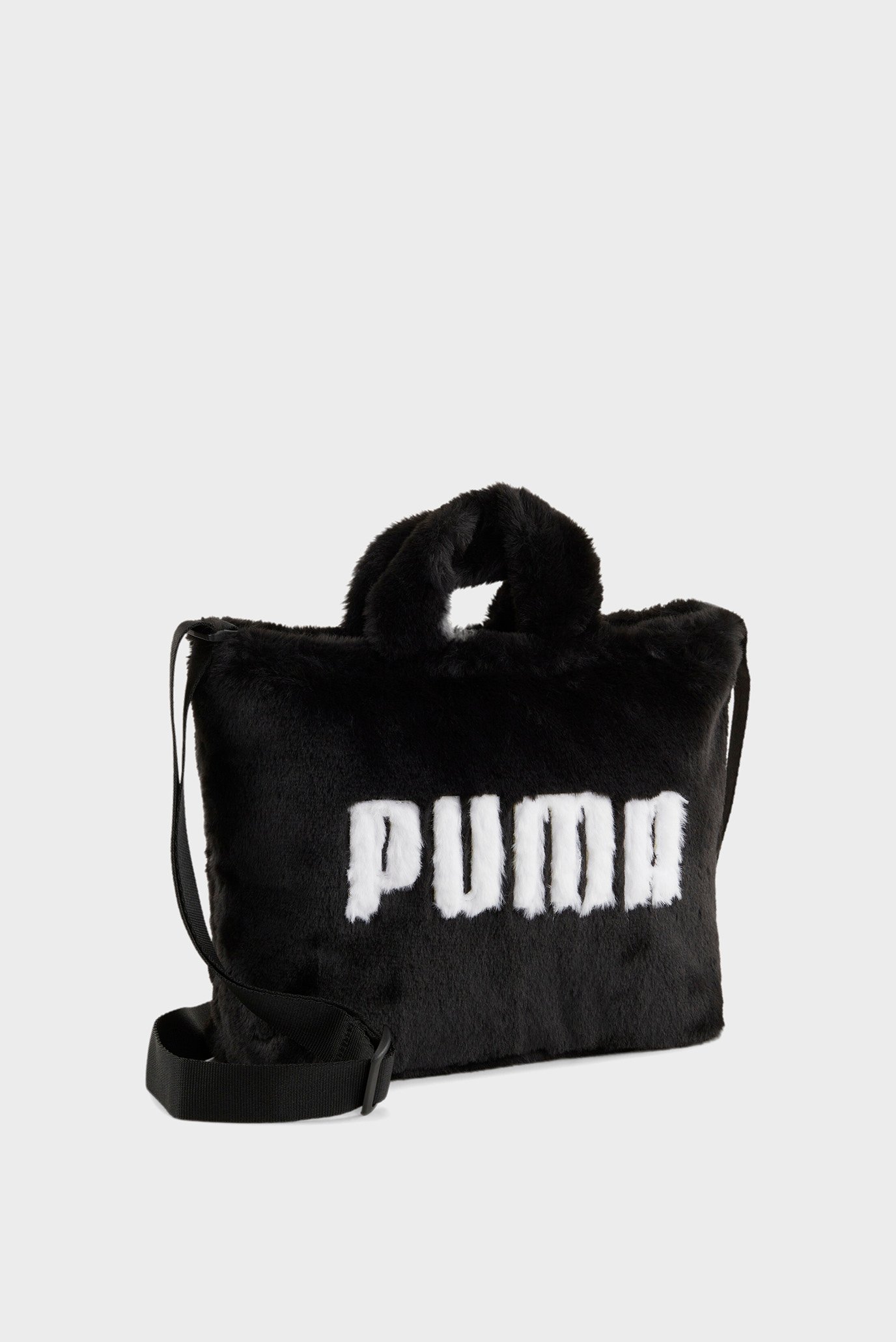 Жіноча чорна сумка Core Fur Mini Tote Bag 1