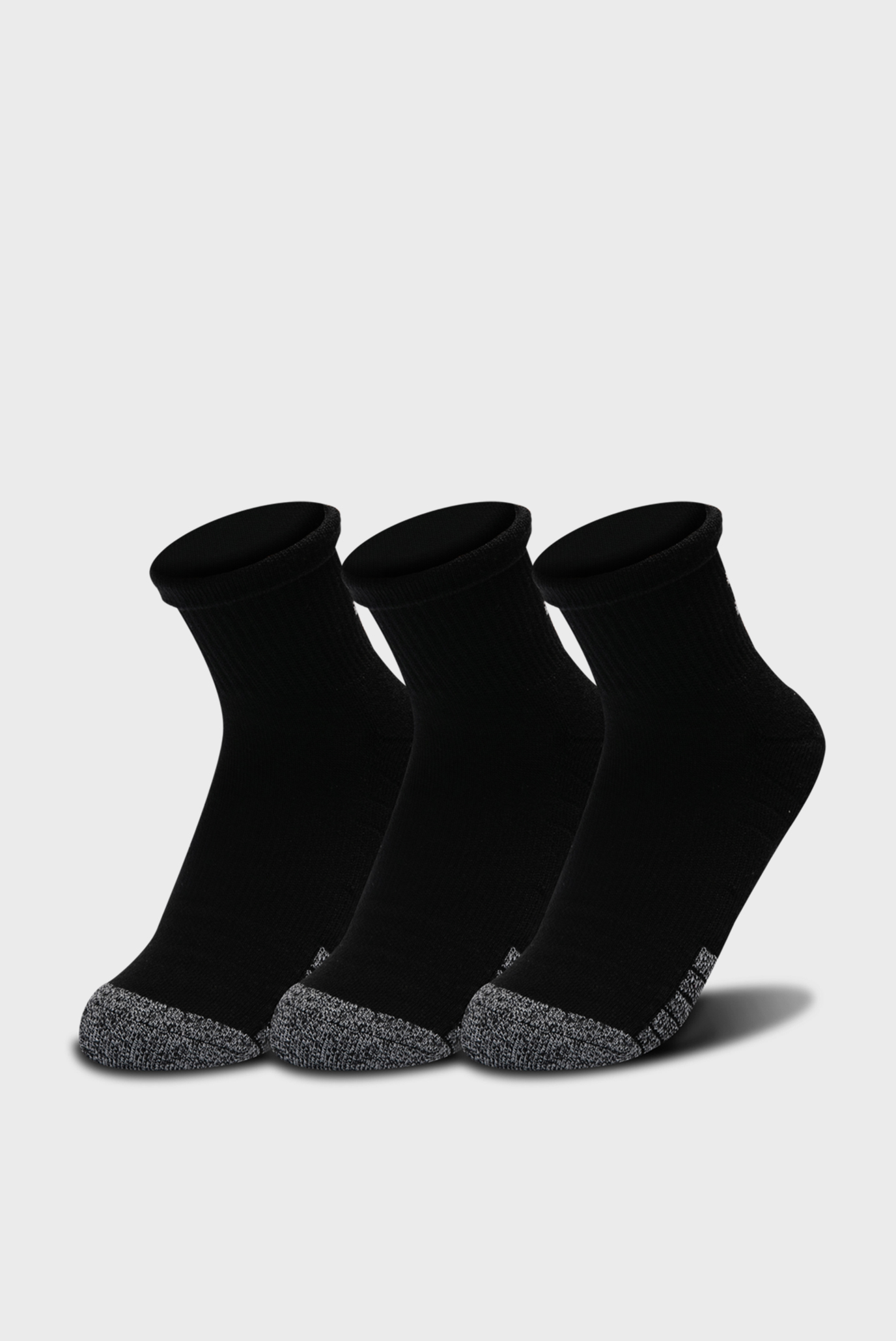 Черные носки (3 пары) UA Heatgear Quarter Under Armour 1353262-001 — MD ...